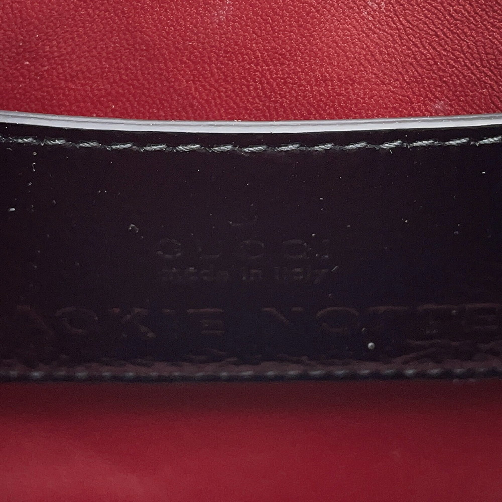 Gucci Black Patent Leather Shoulder Bag (Pre-Owned)
