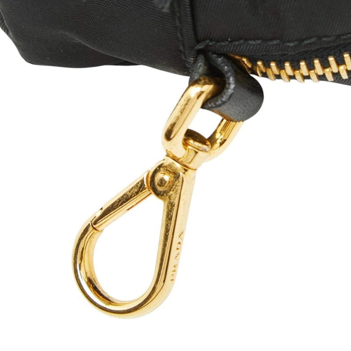 Prada Black Nylon Handbag Pouch (Pre-Owned)