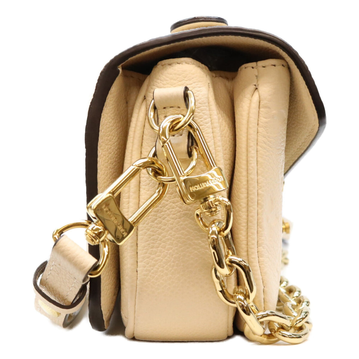Louis Vuitton Beige Monogram Empreinte Shoulder Bag (Pre-Owned)