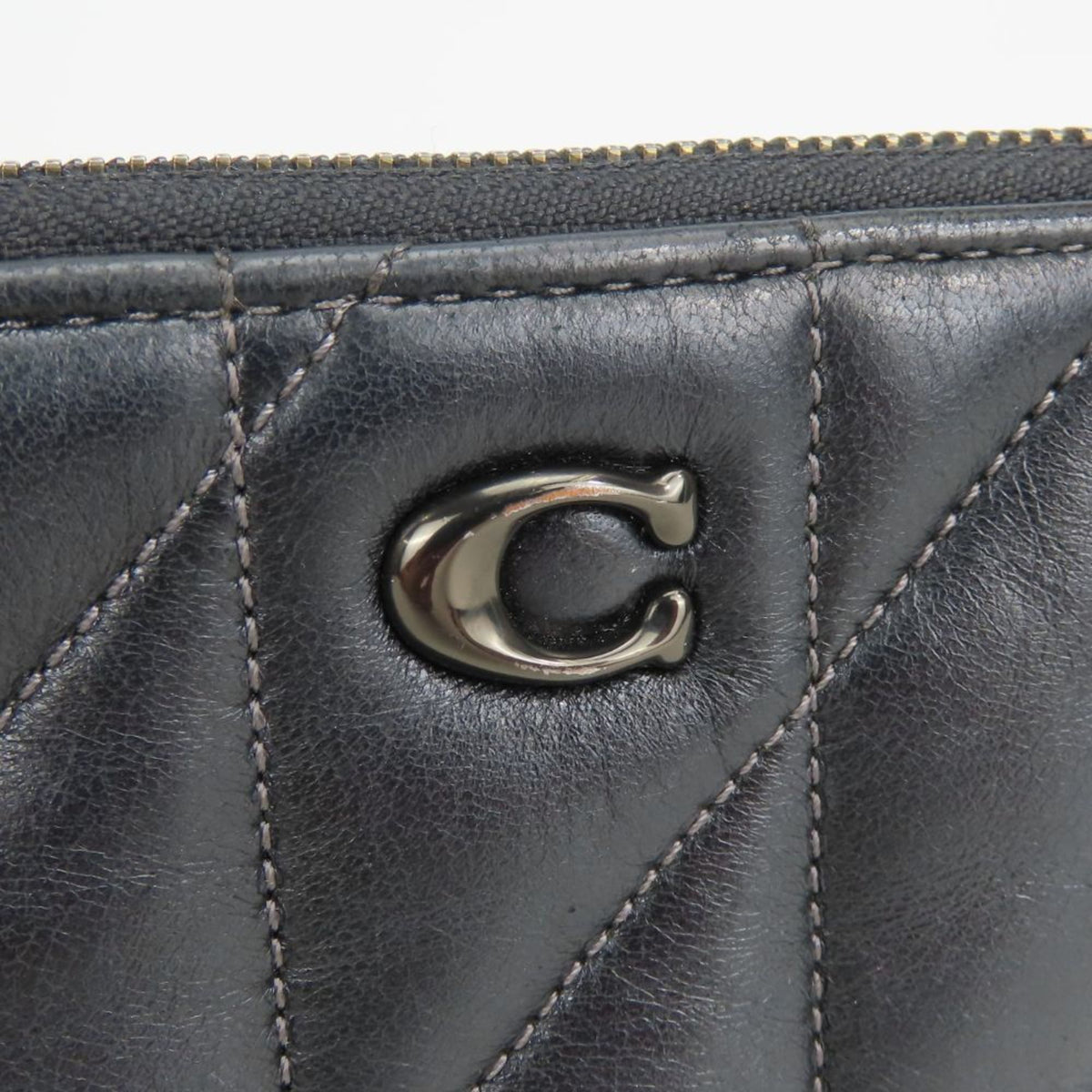 Coach Black Gauze Pochette Pouch Shoulder Bag (Pre-Owned)