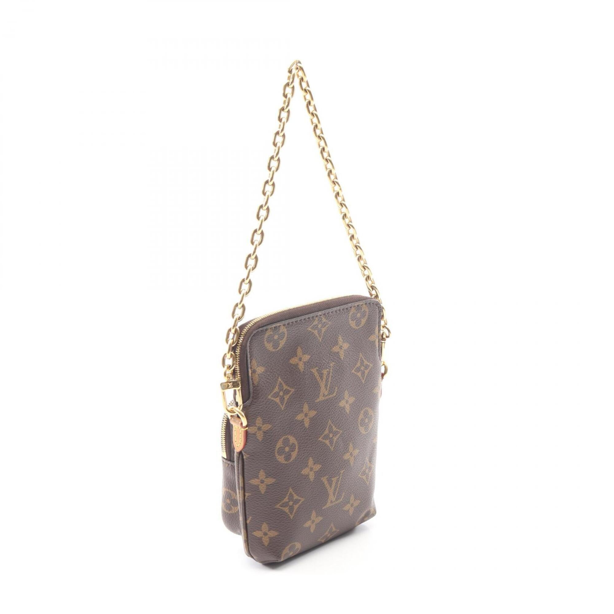 Louis Vuitton Brown Coated Canvas Pvc Leather Handbag (Pre-Owned)
