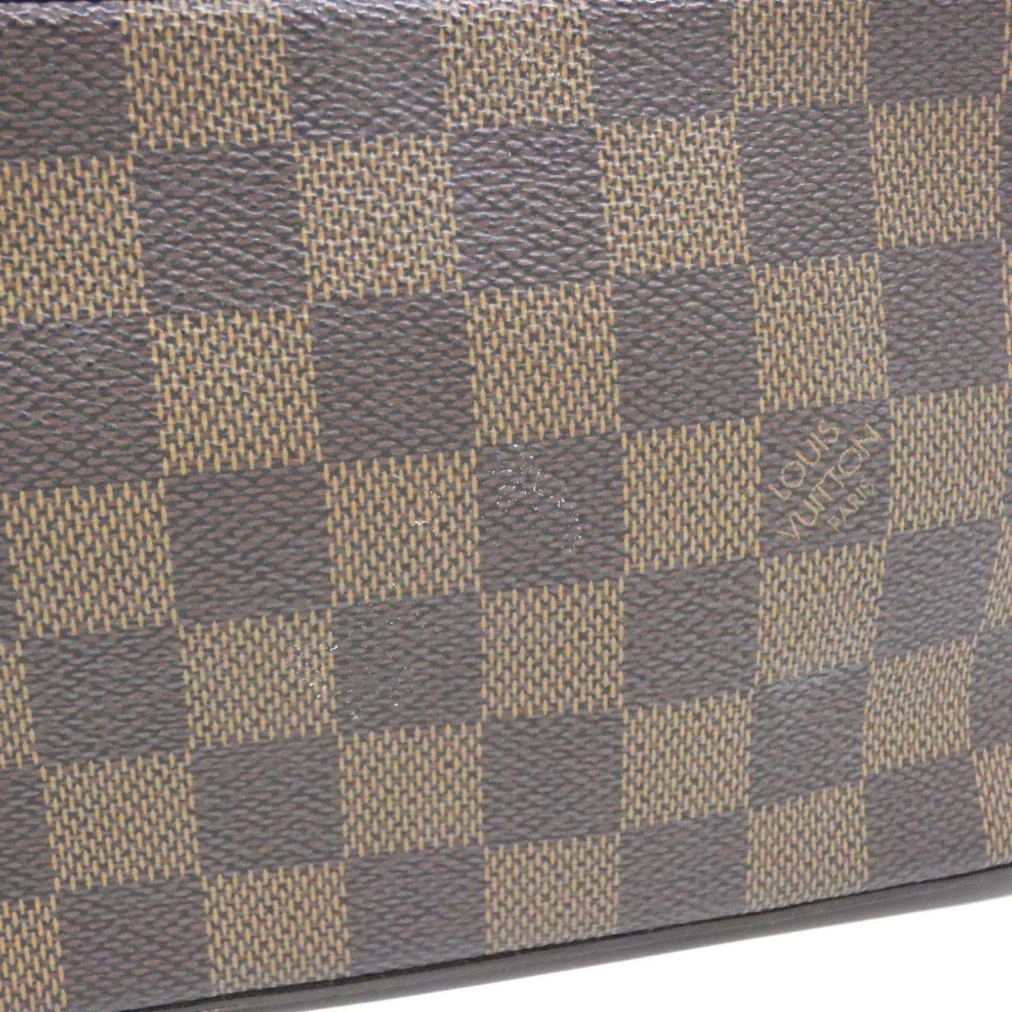 Louis Vuitton Ebene Coated Canvas Shoulder Bag (Pre-Owned)