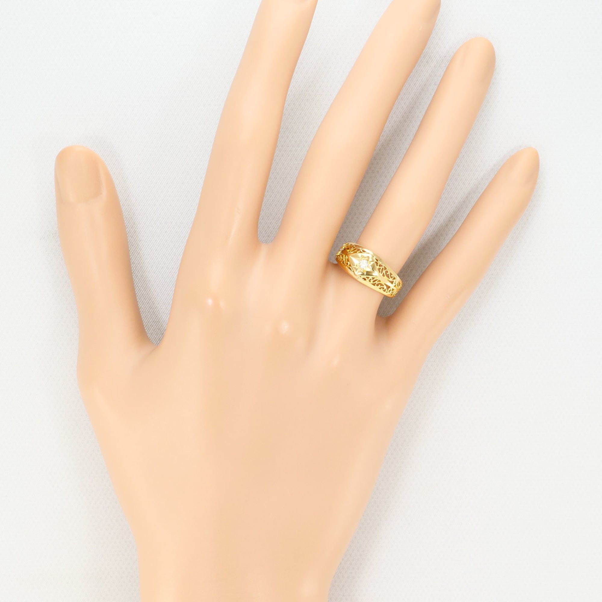 Unbranded Yellow Gold Yellow Gold (18K) Band Ring (Pre-Owned)