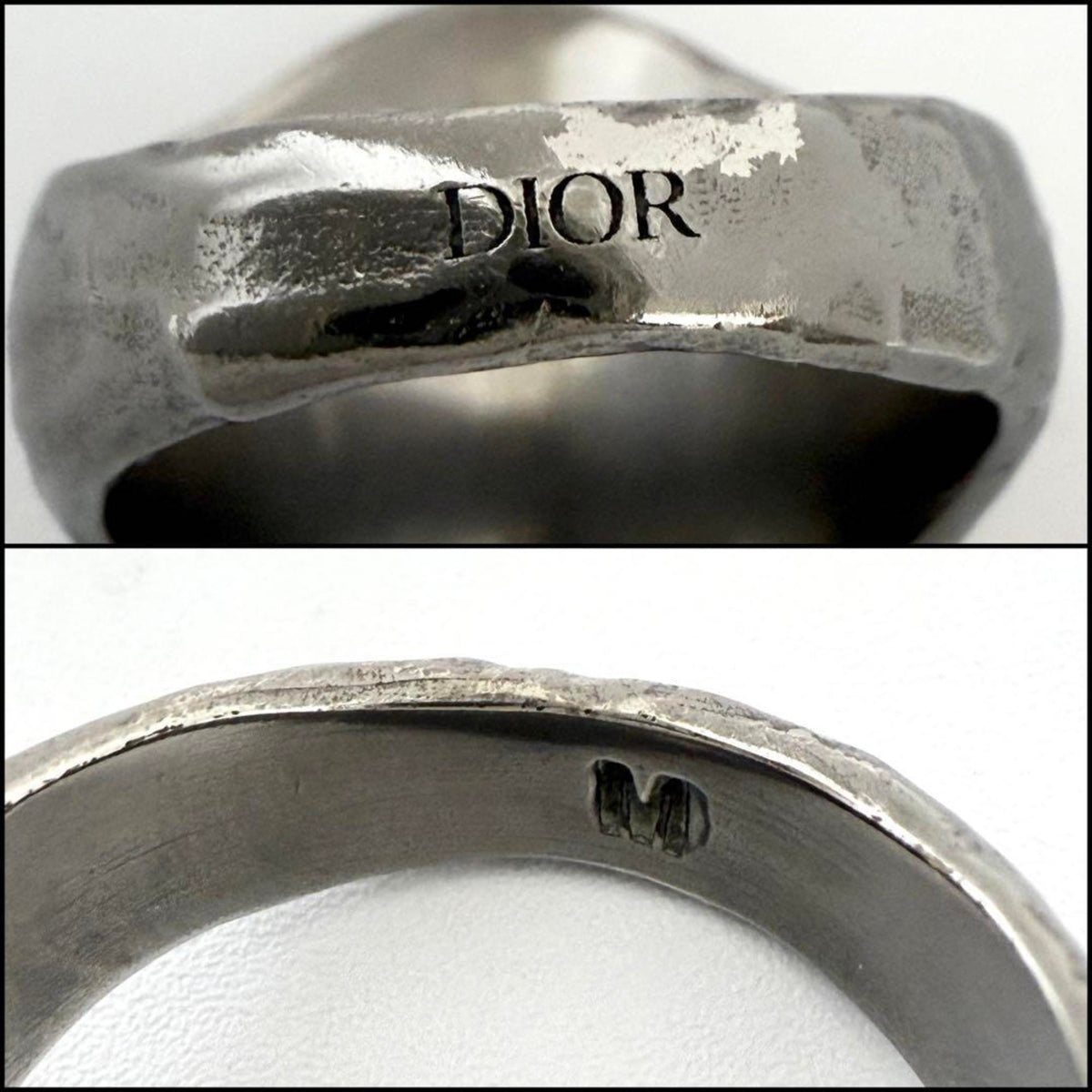 Christian Dior Metal Band Ring (Pre-Owned)