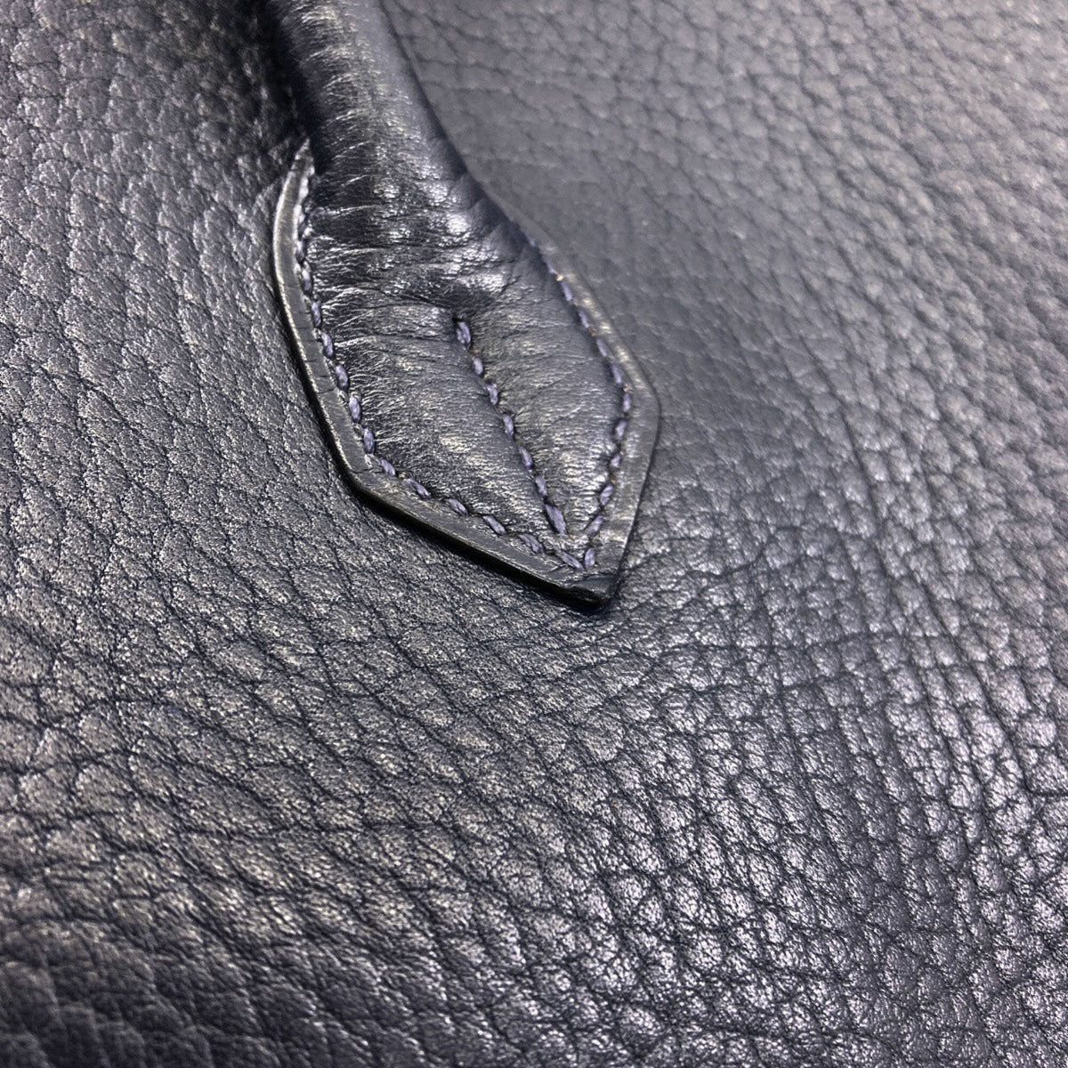 Hermes Blue Indigo Ardennes Leather Handbag (Pre-Owned)