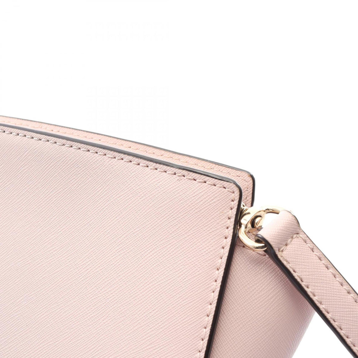 Michael Kors Pink Leather Handbag Pochette Shoulder Bag (Pre-Owned)
