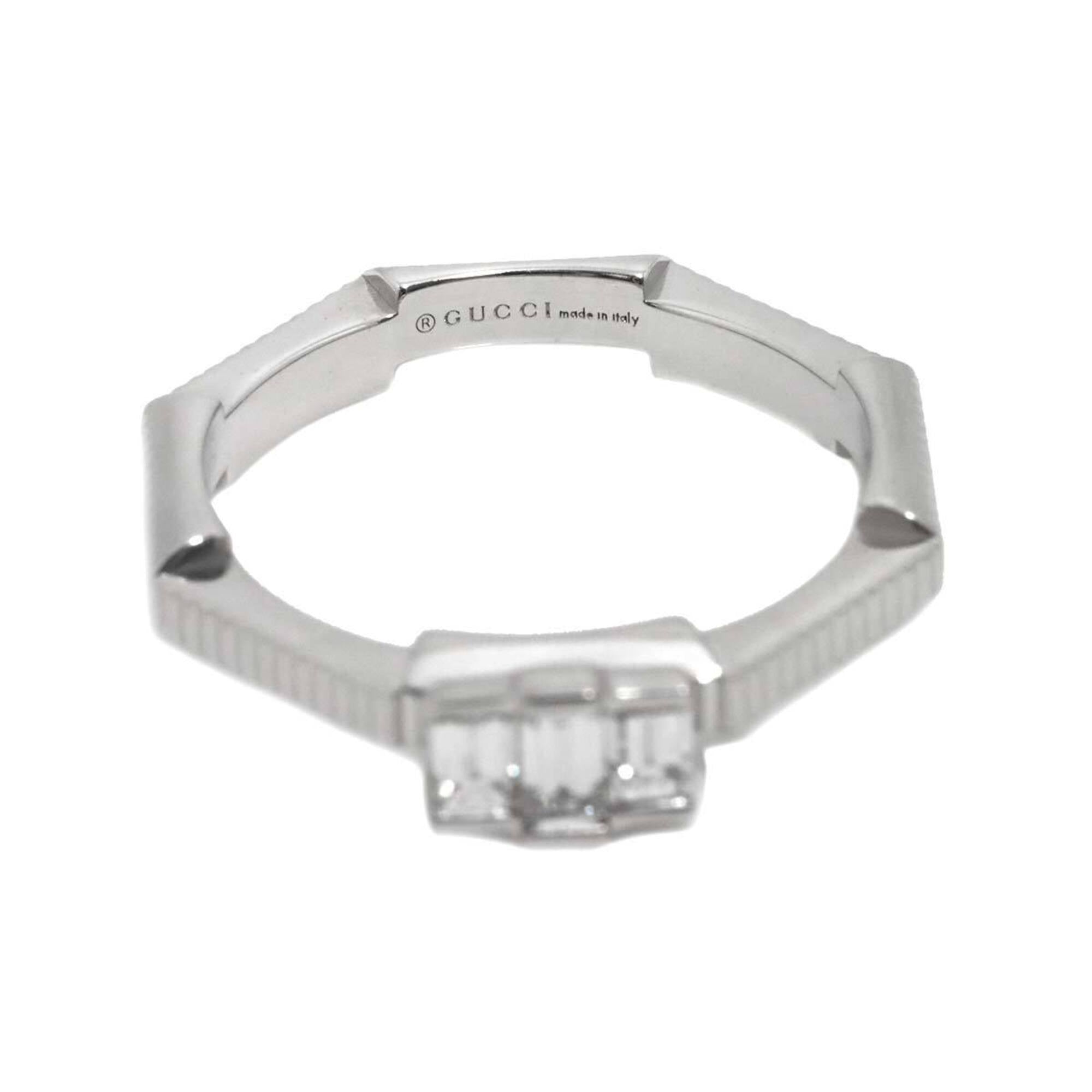 Gucci White Gold (18K) Band Ring (Pre-Owned)