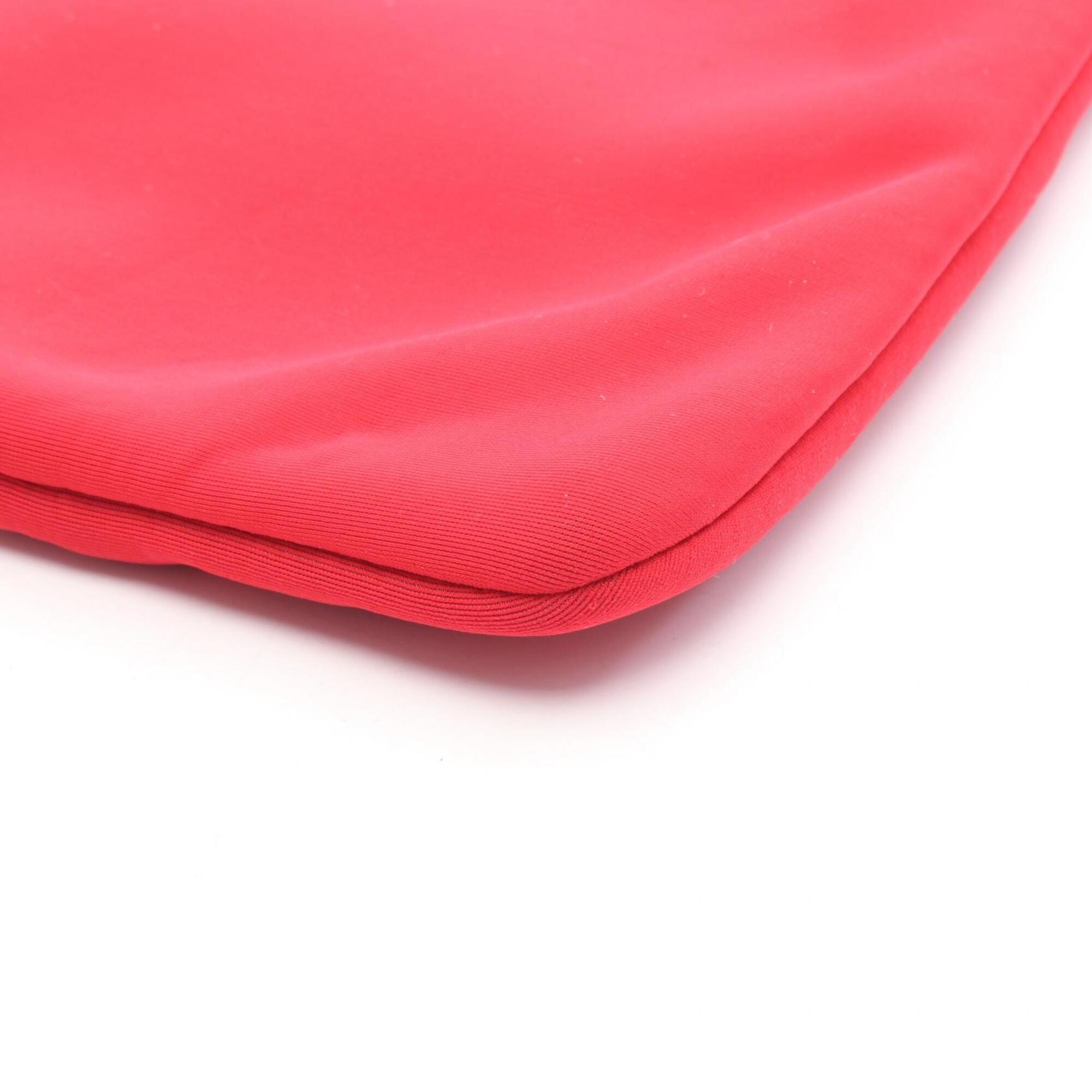 Hermes Red Color Neoprene Pouch (Pre-Owned)