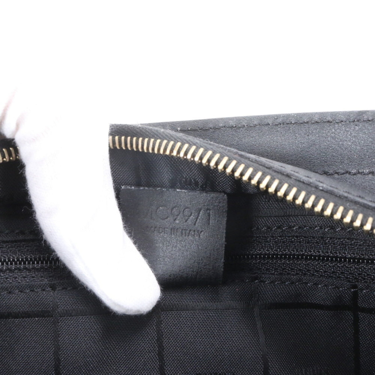 Celine Black Leather Handbag Tote Bag (Pre-Owned)