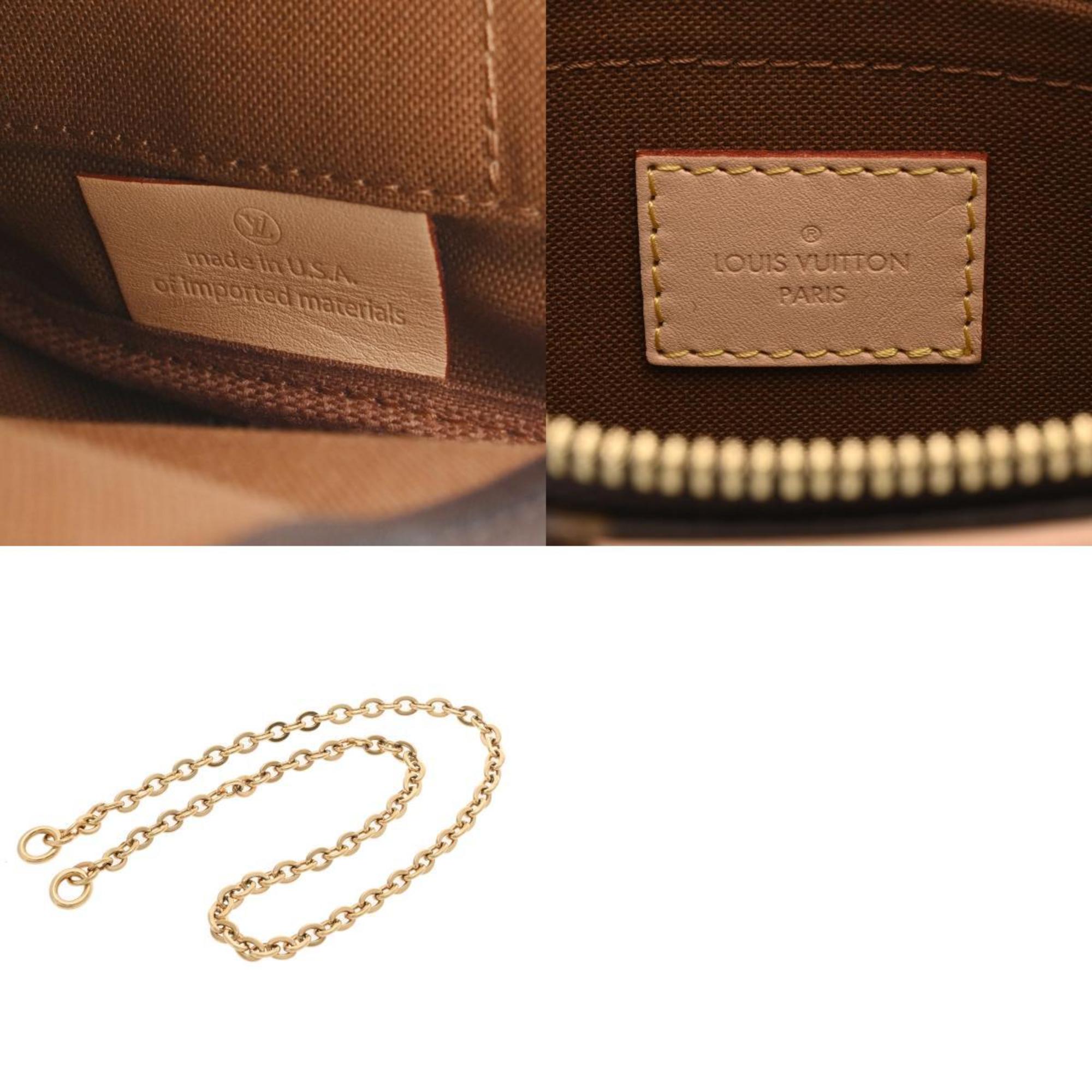 Louis Vuitton Khaki Monogram Pochette Shoulder Bag (Pre-Owned)