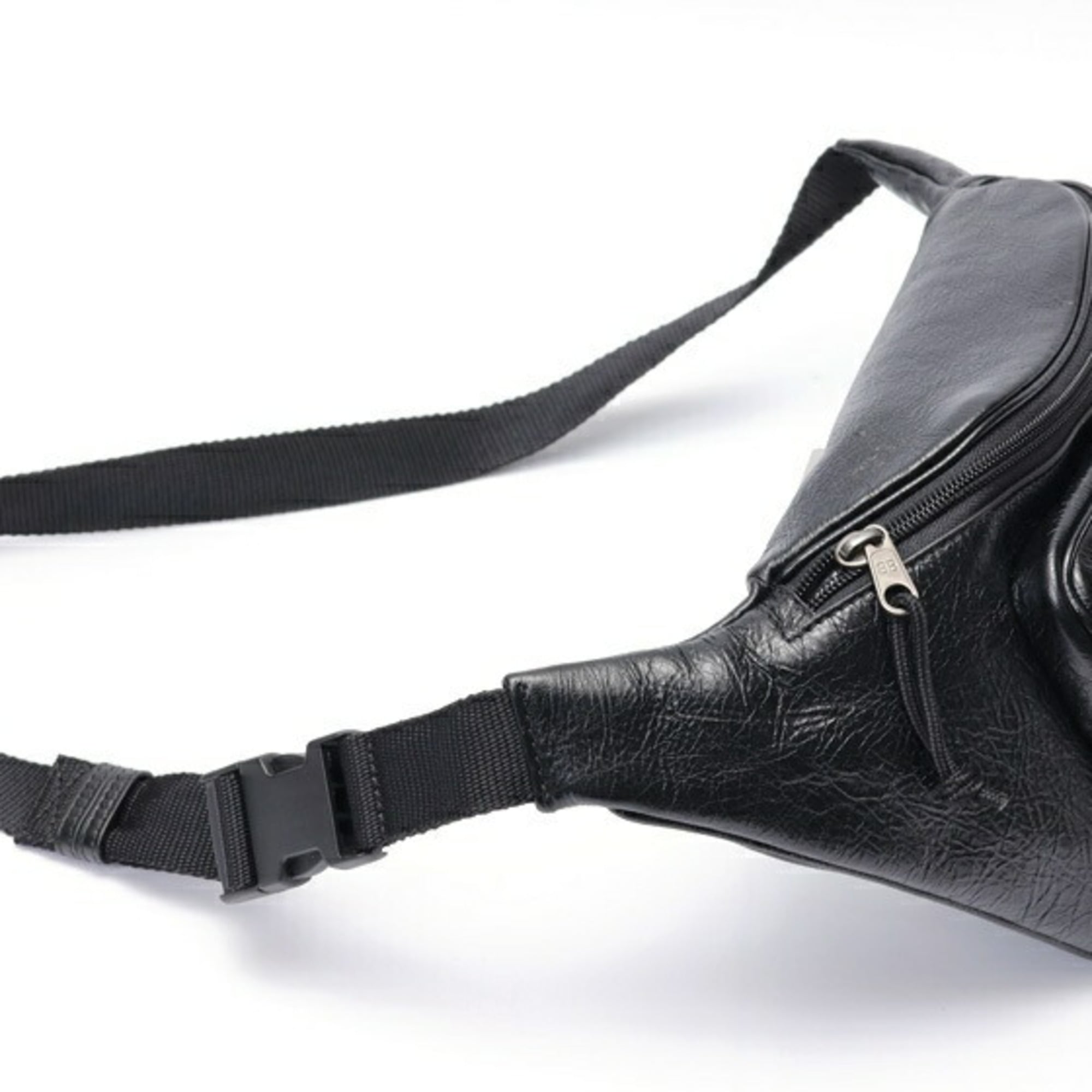 Balenciaga Black Leather Sling Bag (Pre-Owned)