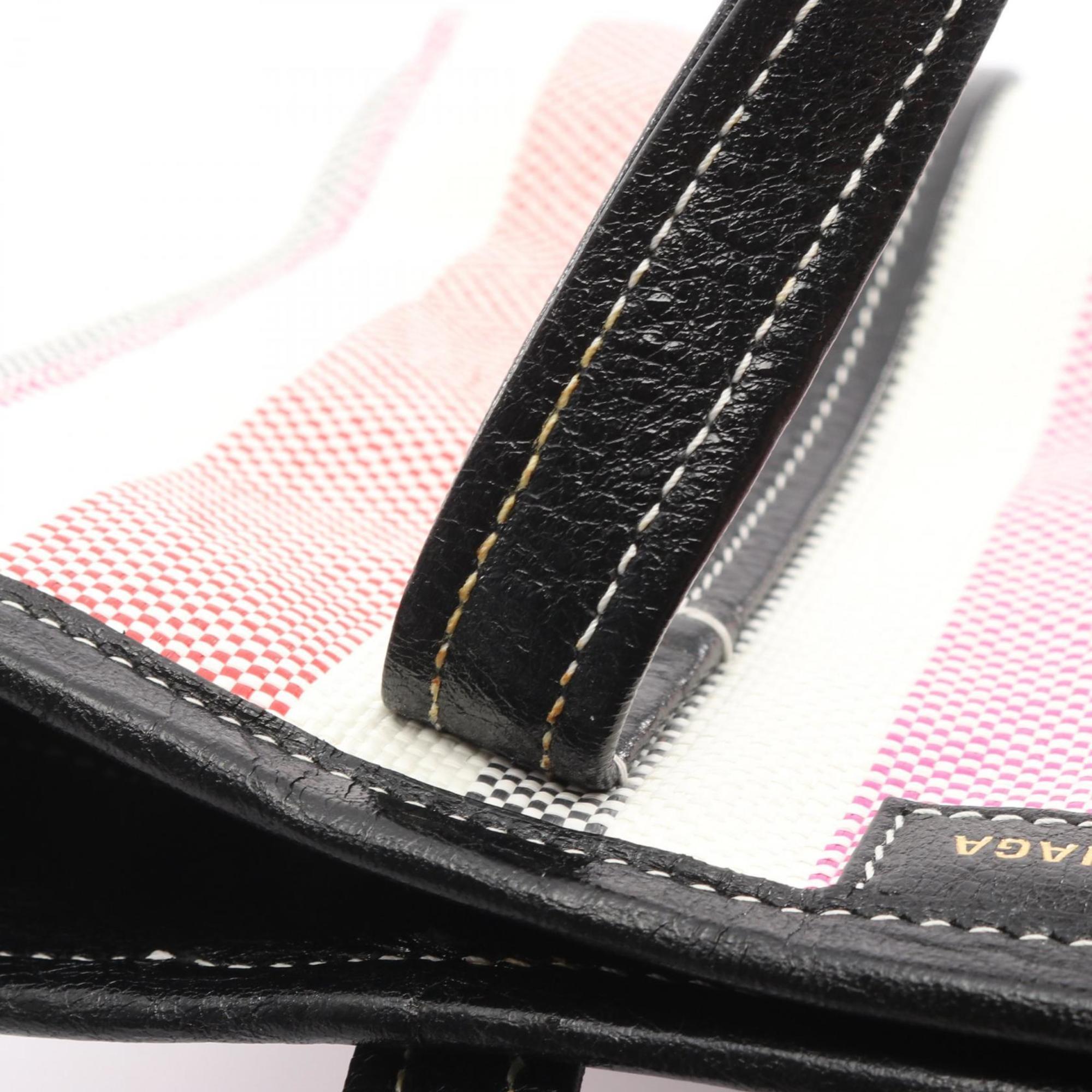 Balenciaga Multi-Color White Canvas Handbag (Pre-Owned)