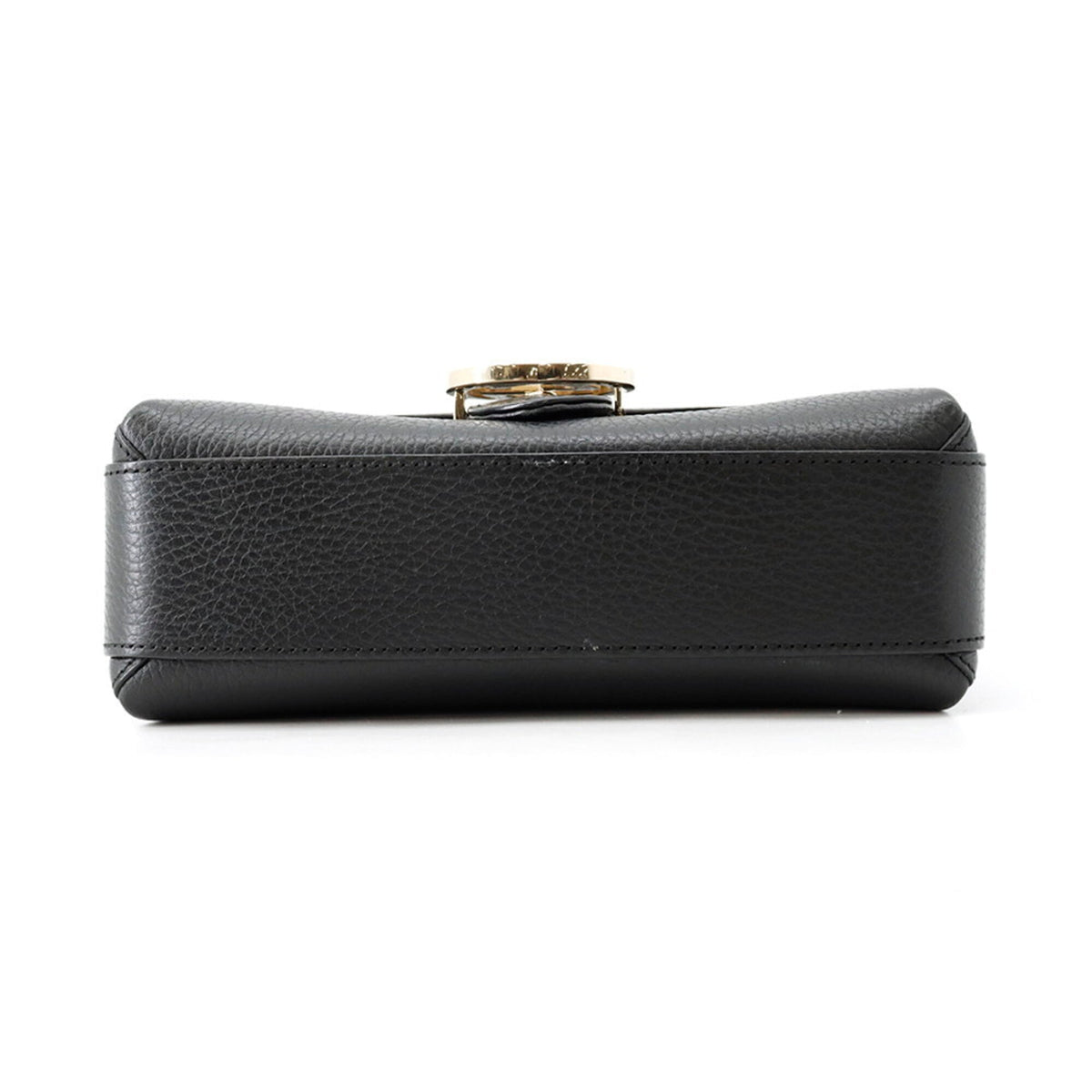 Gucci Black Leather Handbag Shoulder Bag (Pre-Owned)
