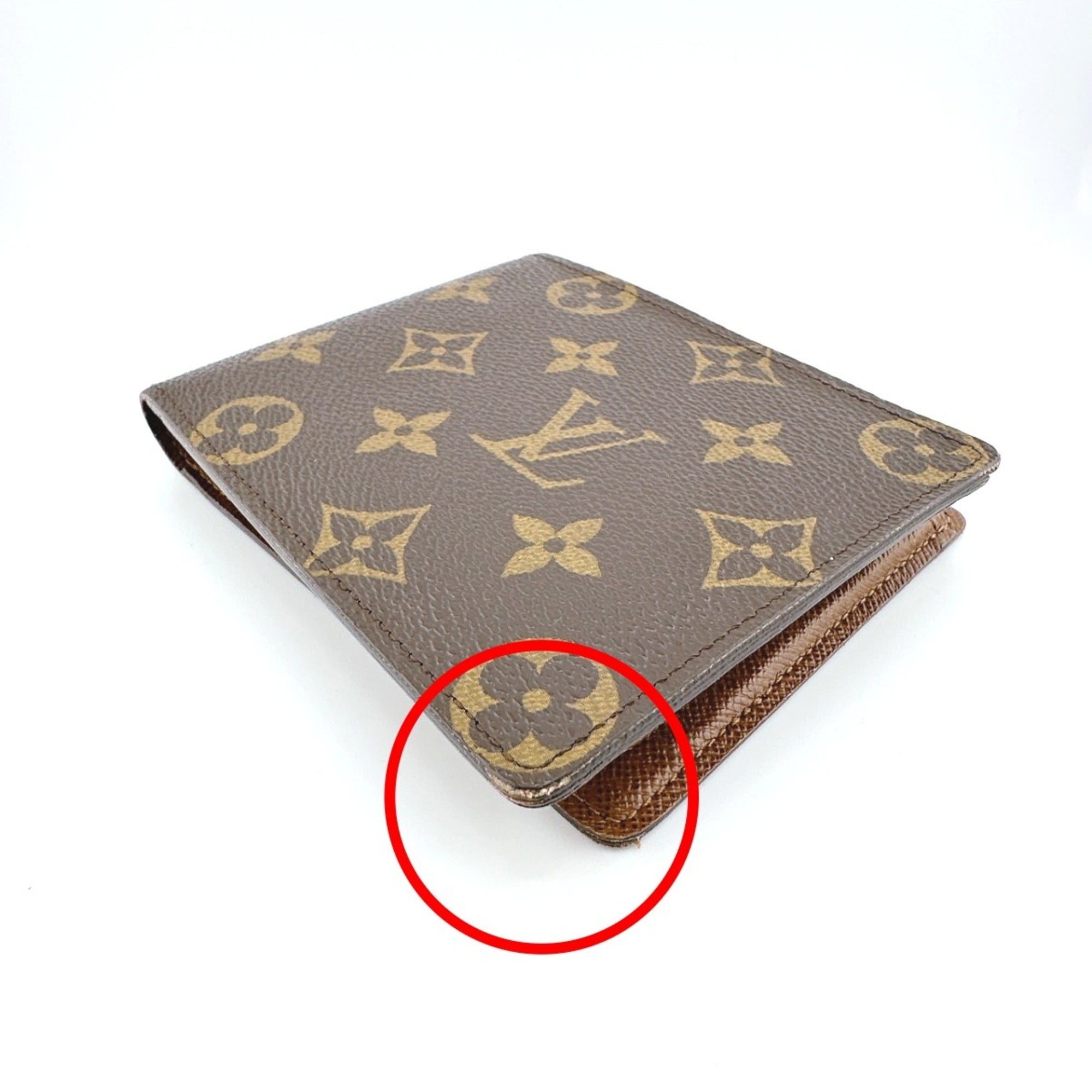Louis Vuitton Monogram Brown Monogram Wallet (Bi-Fold) (Pre-Owned)
