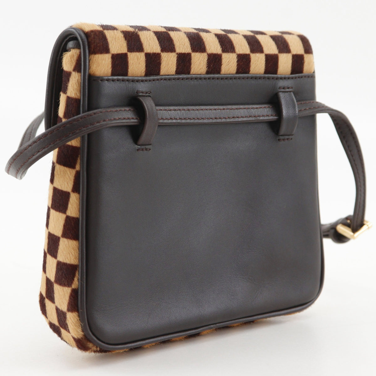 Louis Vuitton Brown Damier Sauvage Shoulder Bag (Pre-Owned)