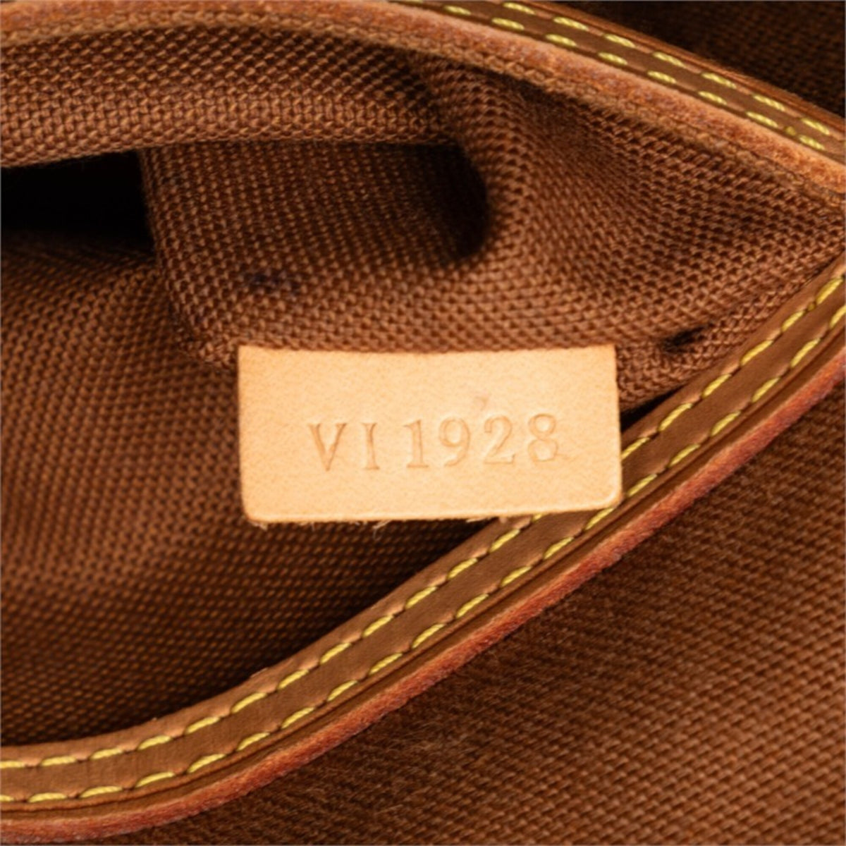 Louis Vuitton Brown Pvc Leather Handbag (Pre-Owned)