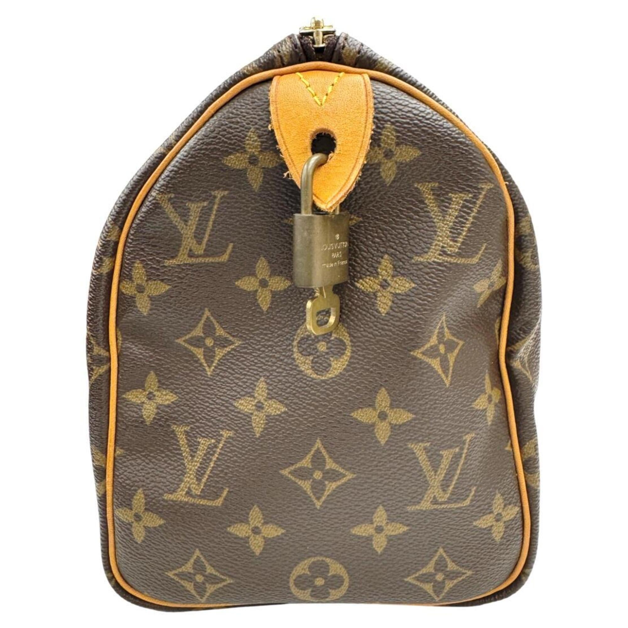 Louis Vuitton Monogram Brown Monogram Boston Bag Handbag (Pre-Owned)