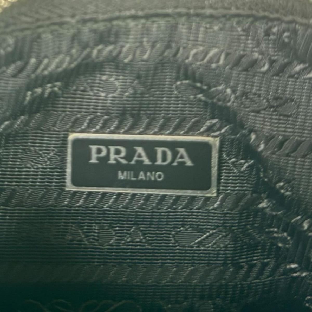 Prada Black Nylon Shoulder Bag (Pre-Owned)