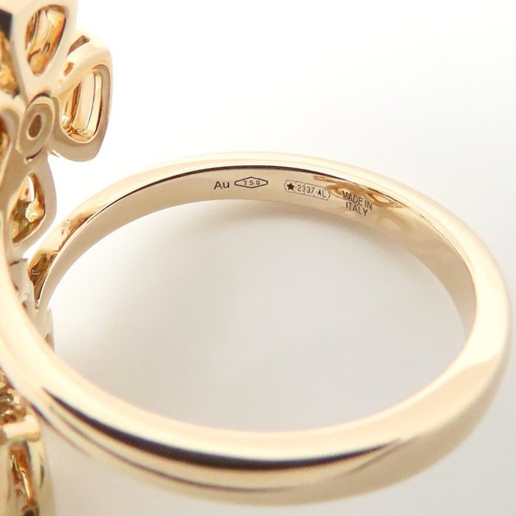 Bvlgari Pink Gold Pink Gold (18K) Band Ring (Pre-Owned)