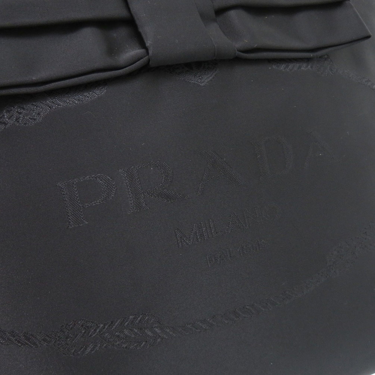 Prada Black Nylon Tote Bag (Pre-Owned)