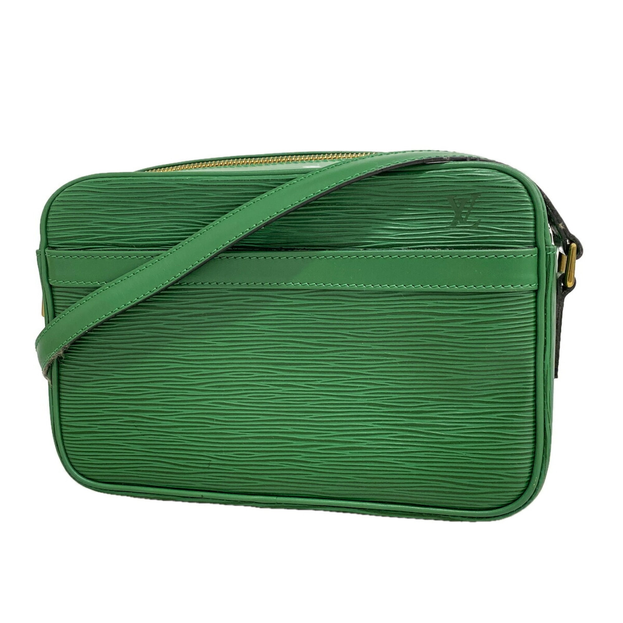 Louis Vuitton Borneo Green Shoulder Bag (Pre-Owned)