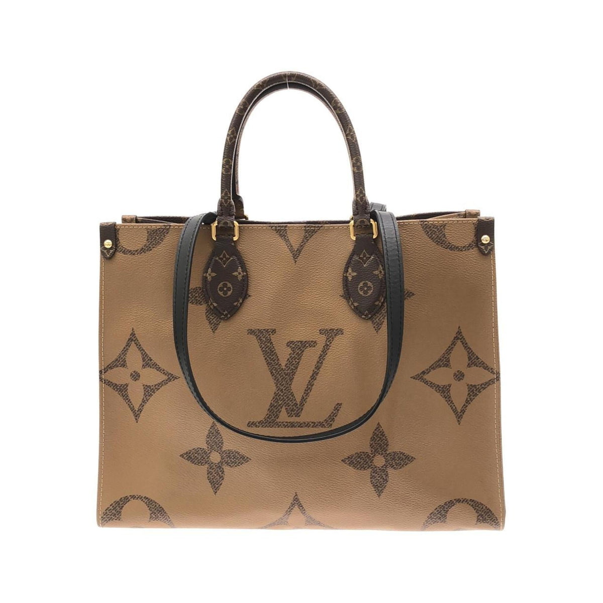 Louis Vuitton Marron Coated Canvas Handbag (Pre-Owned)