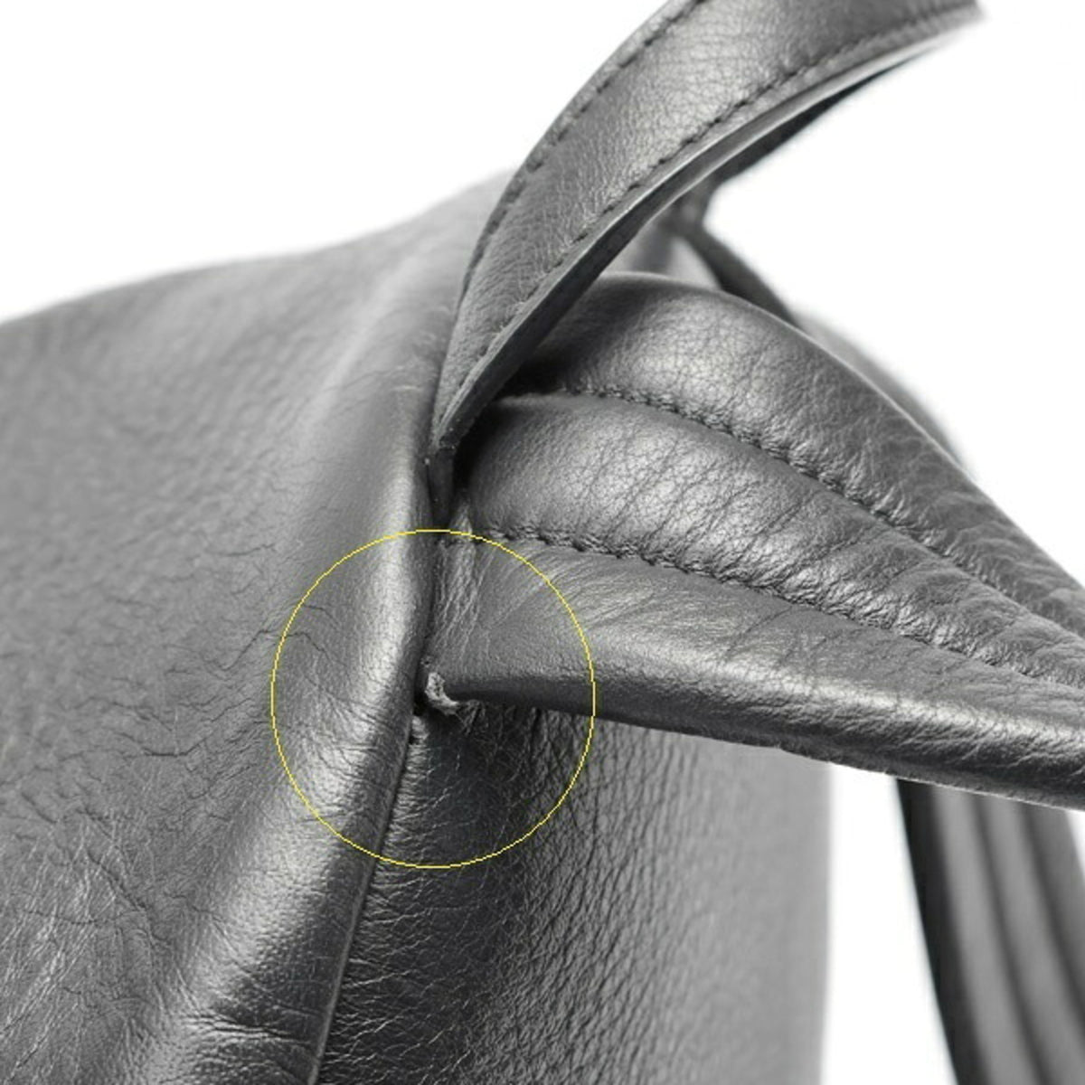 Balenciaga Black Leather Backpack (Pre-Owned)