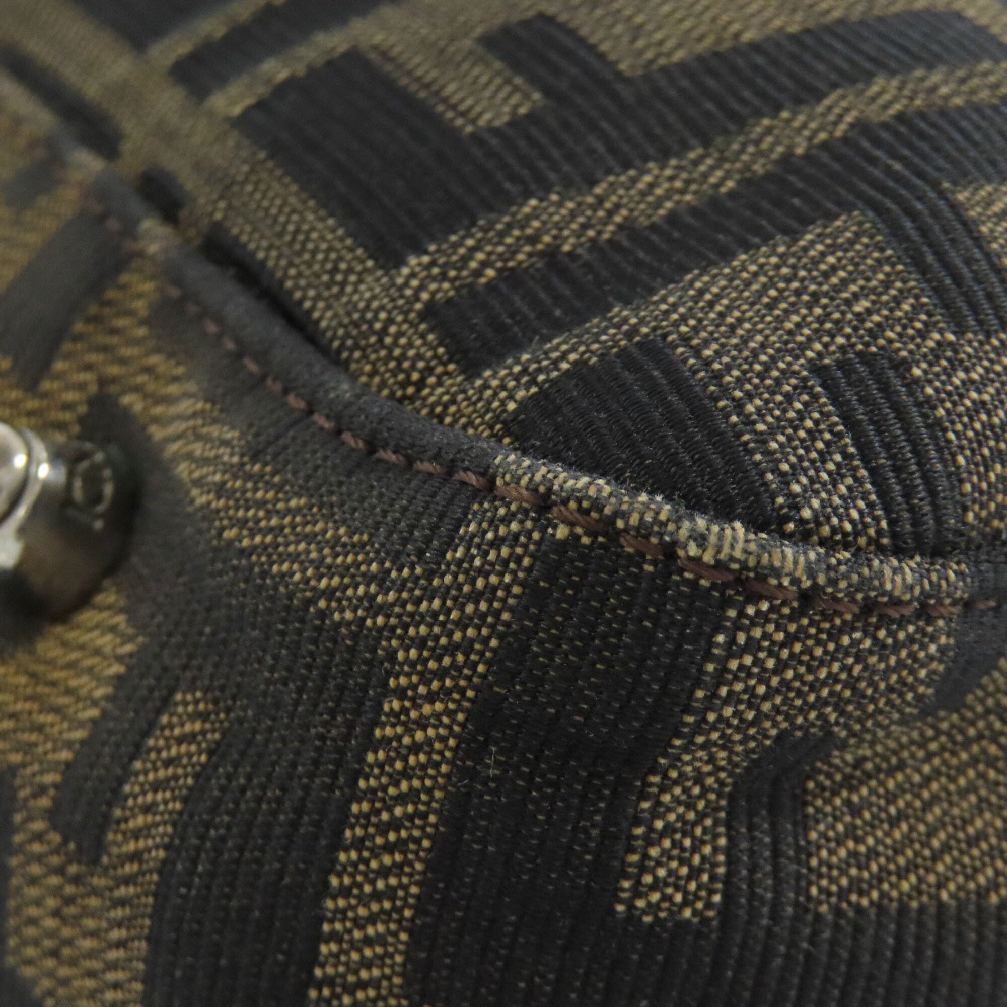 Fendi Brown Canvas Tote Bag (Pre-Owned)