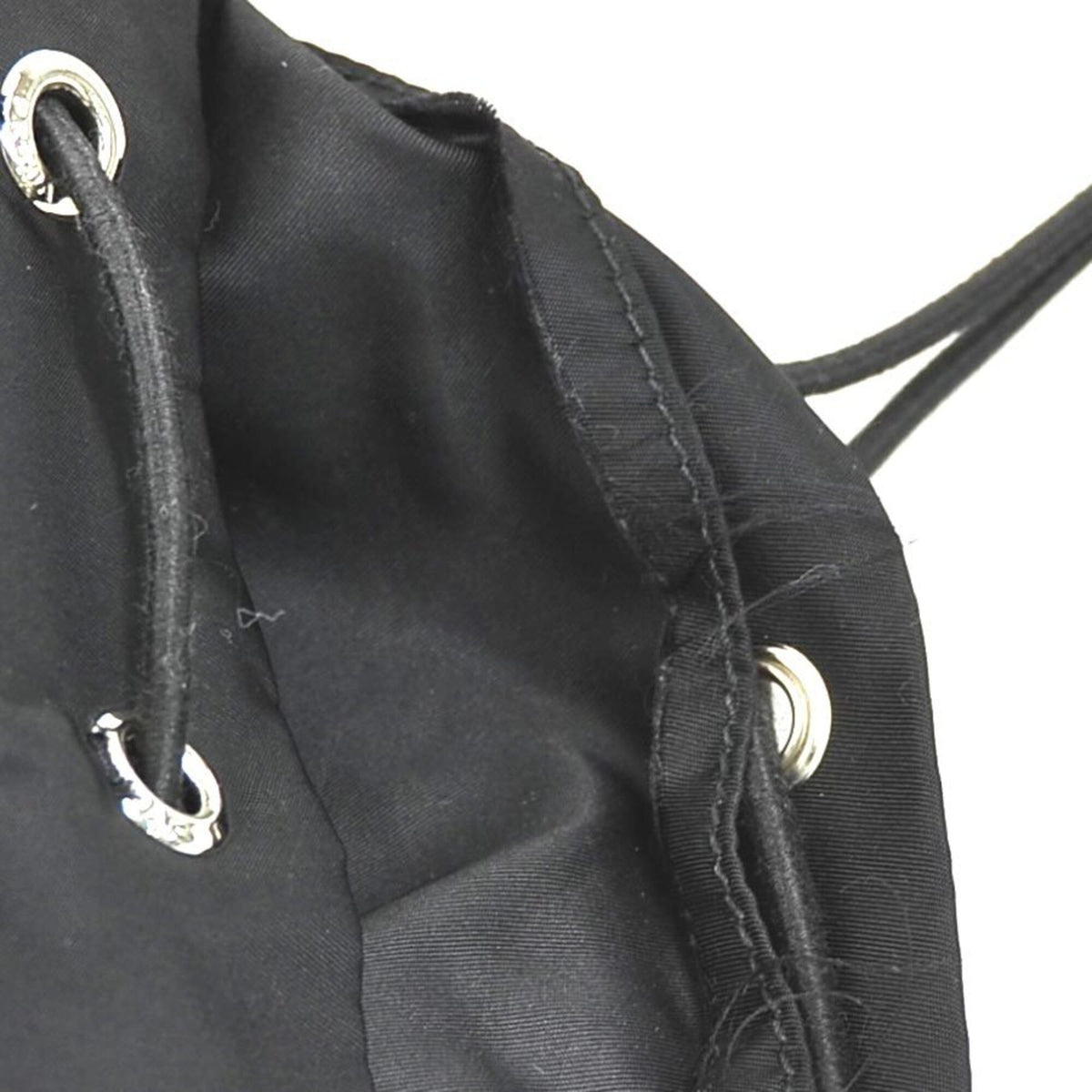 Prada Black Nylon Backpack (Pre-Owned)