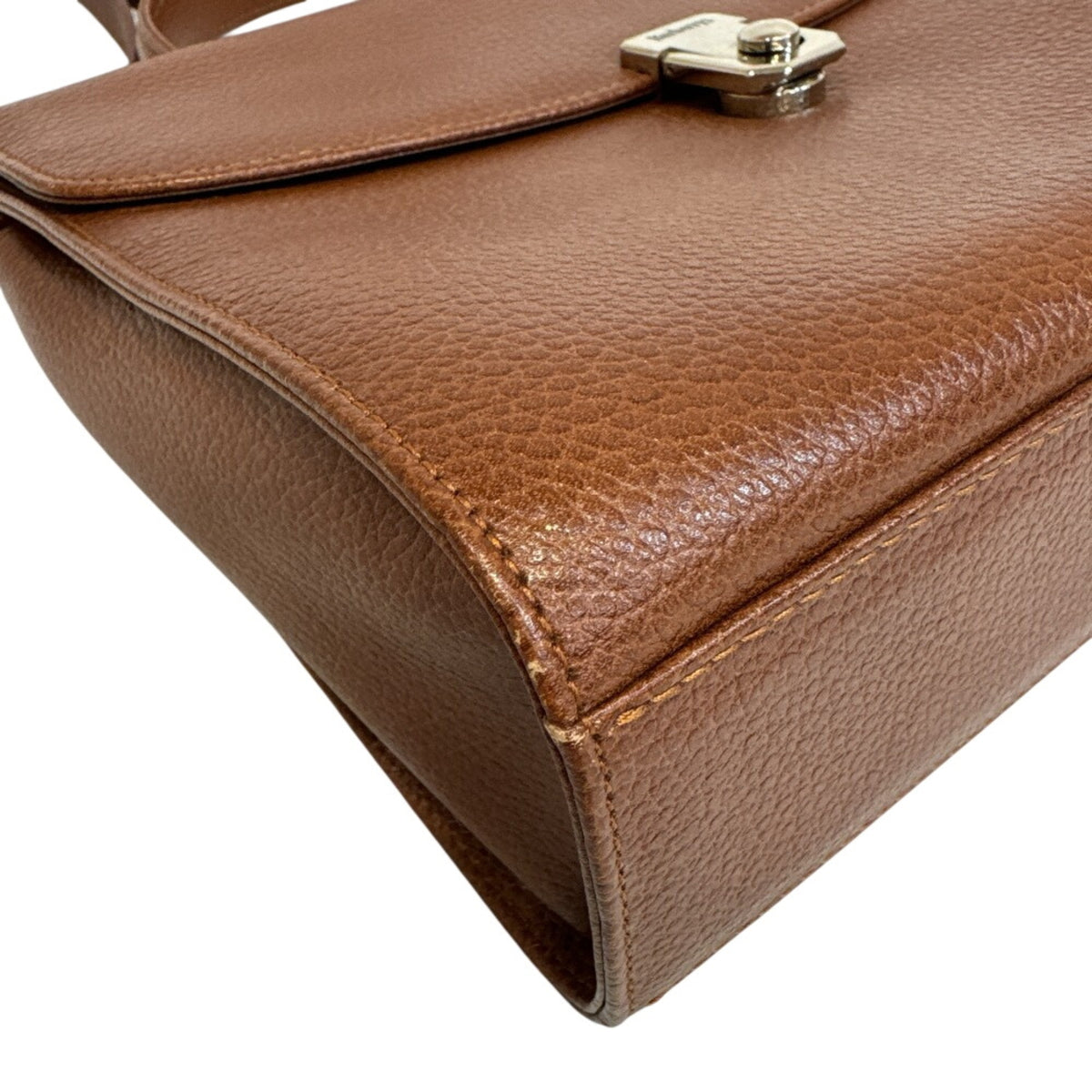 Burberry Brown Leather Shoulder Bag (Pre-Owned)