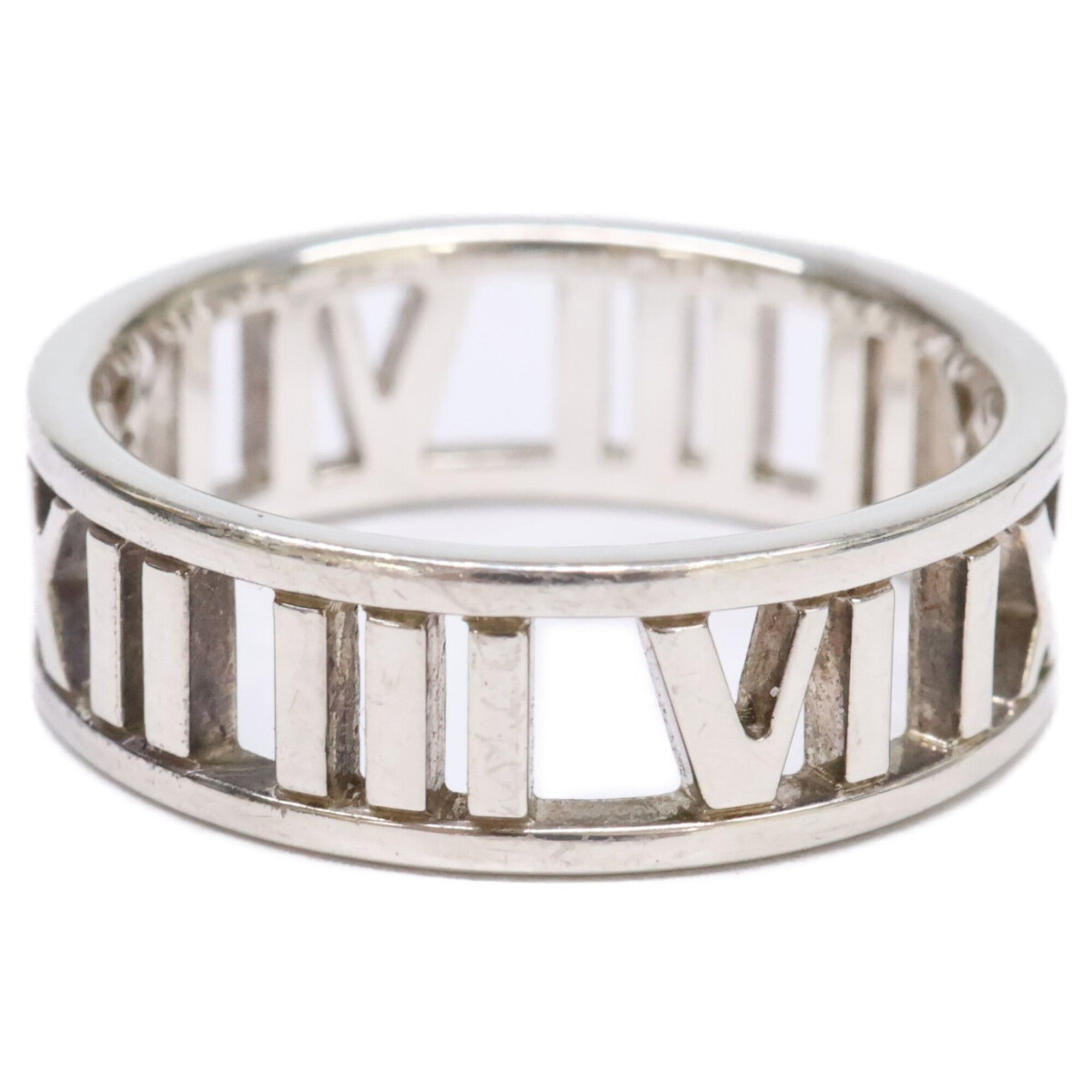 Tiffany Silver Silver 925 Band Ring (Pre-Owned)