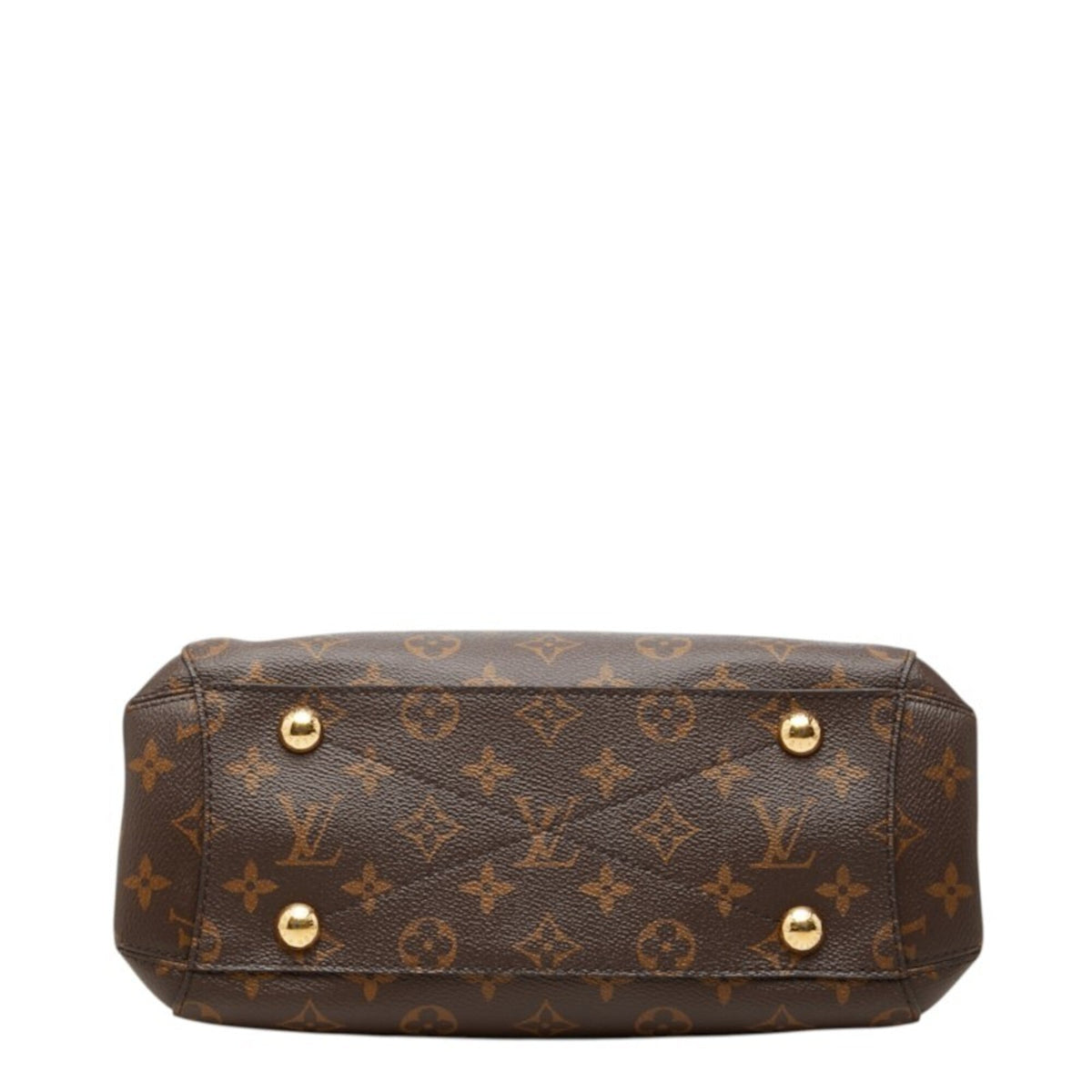Louis Vuitton Brown Pvc Leather Handbag Shoulder Bag (Pre-Owned)