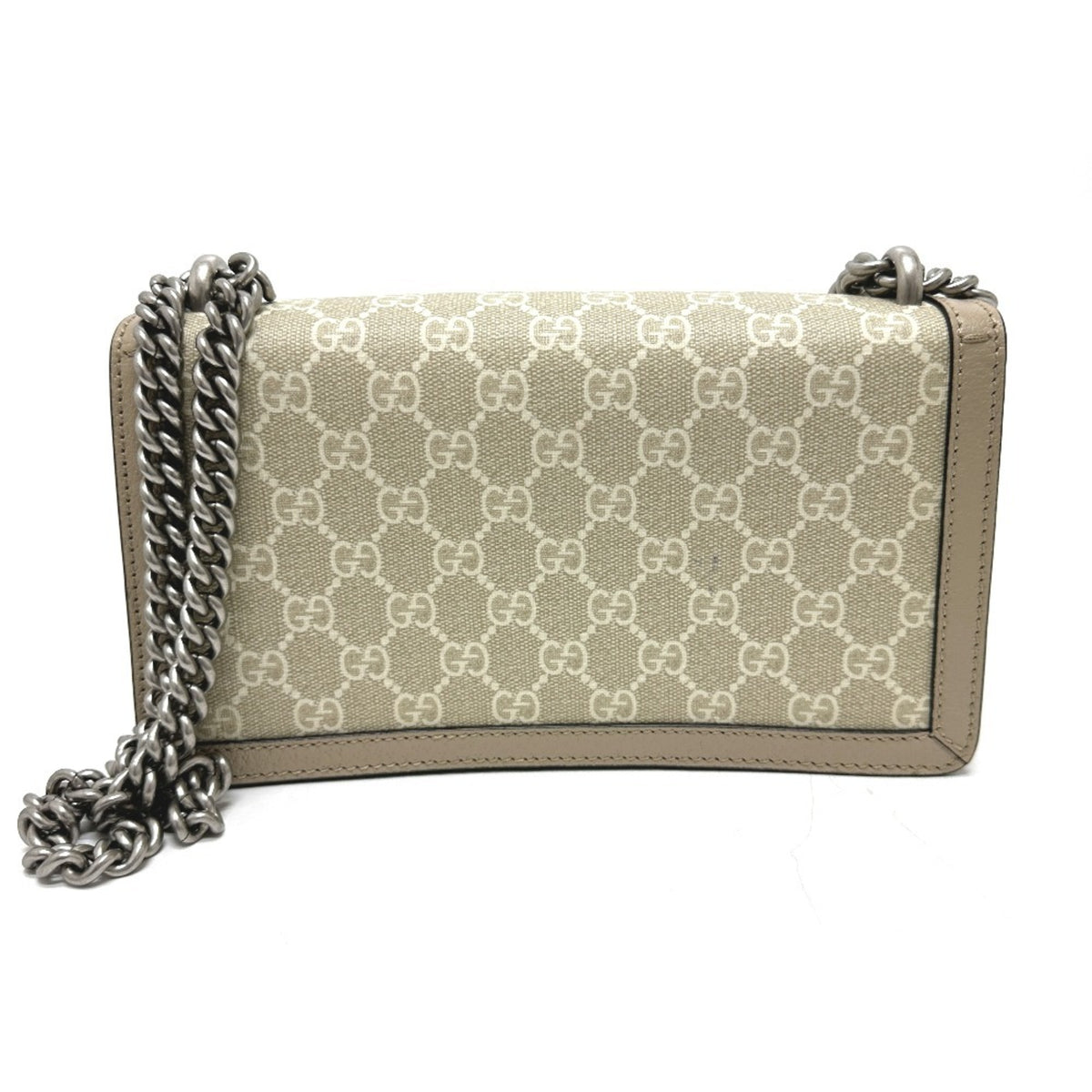 Gucci Beige Gg Supreme Shoulder Bag (Pre-Owned)