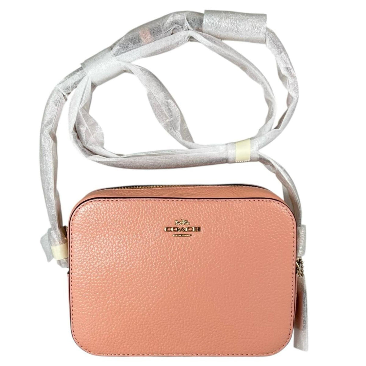 Coach Pink Leather Shoulder Bag (Pre-Owned)