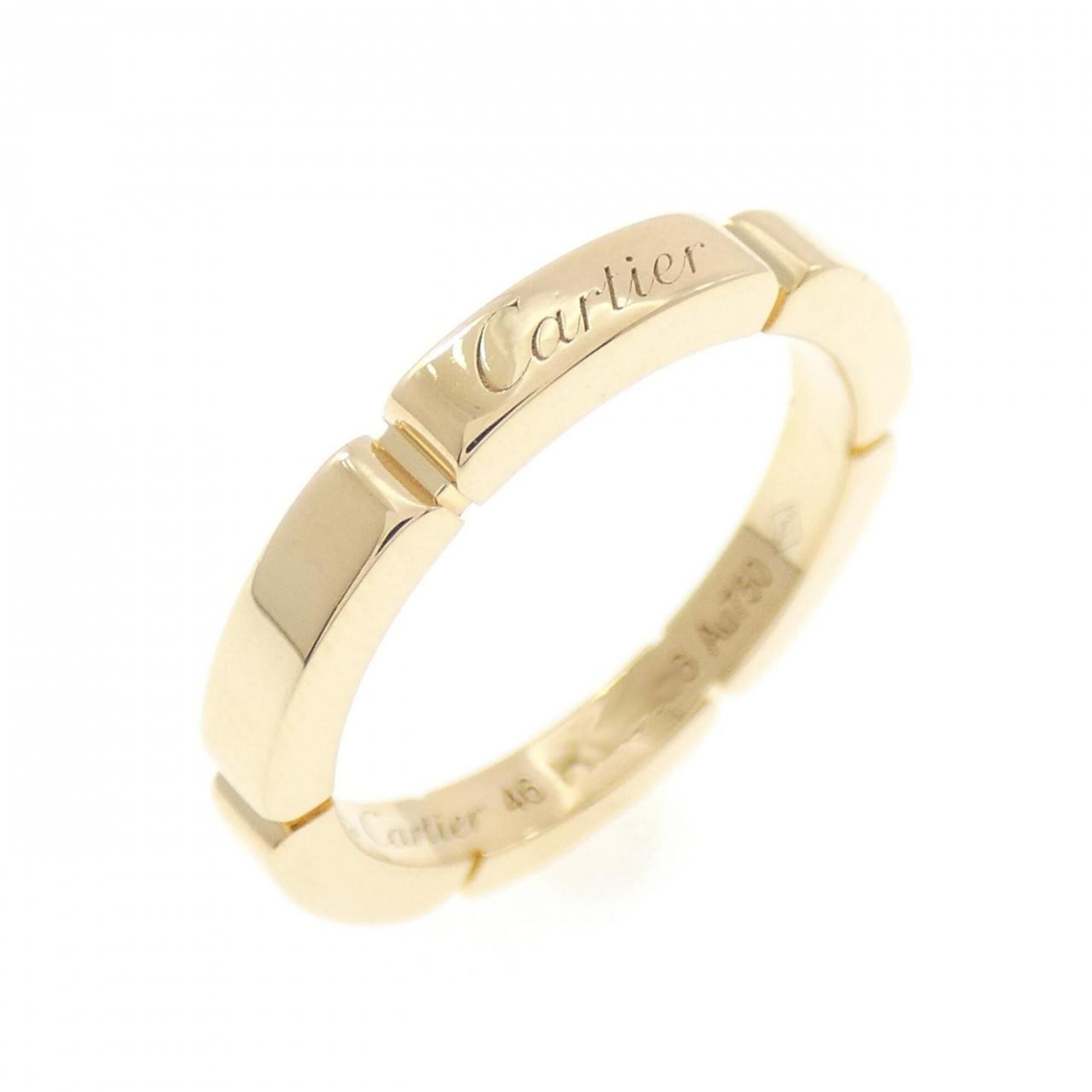 Cartier Gold Yellow Gold (18K) Band Ring (Pre-Owned)