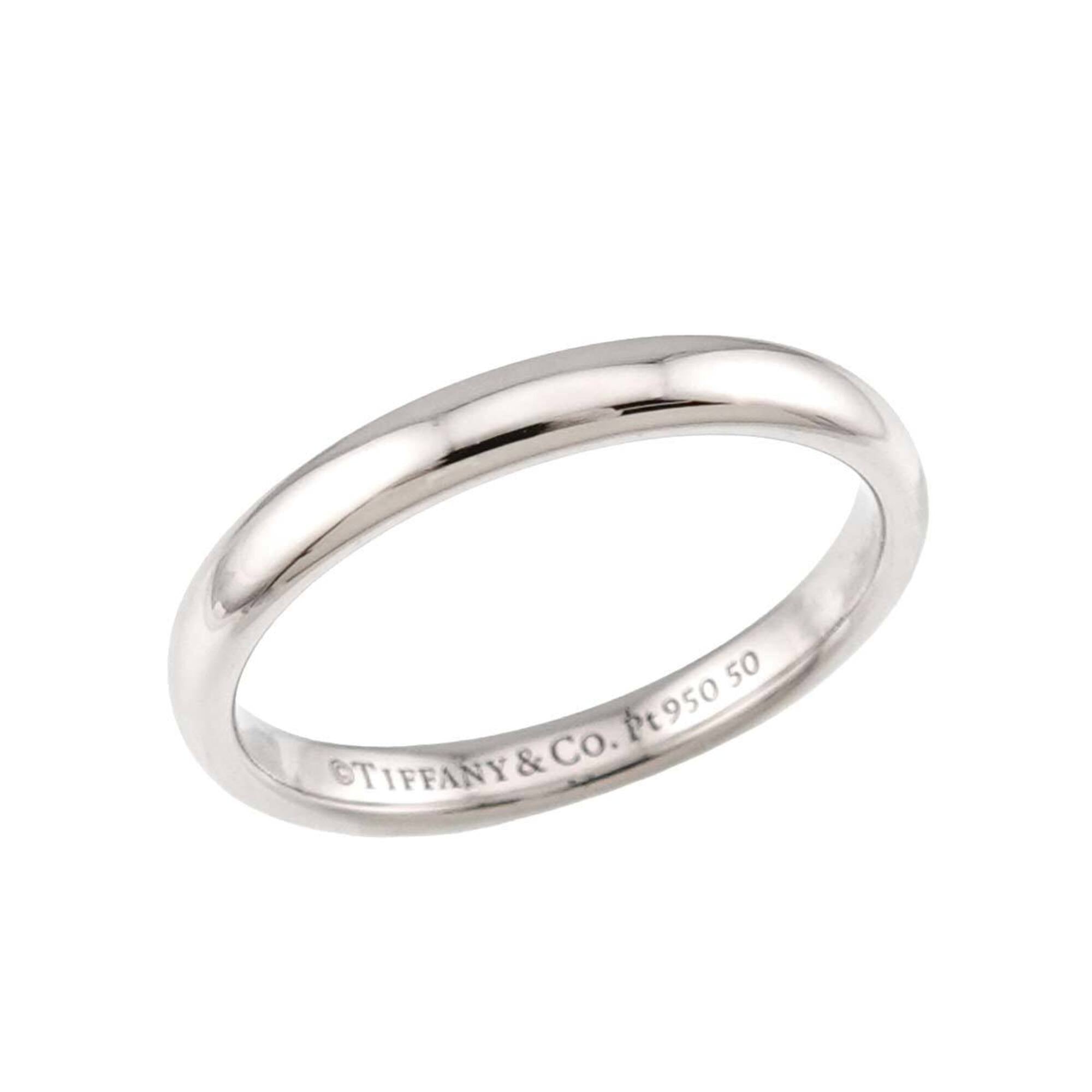 Tiffany Platinum 950 Band Ring (Pre-Owned)