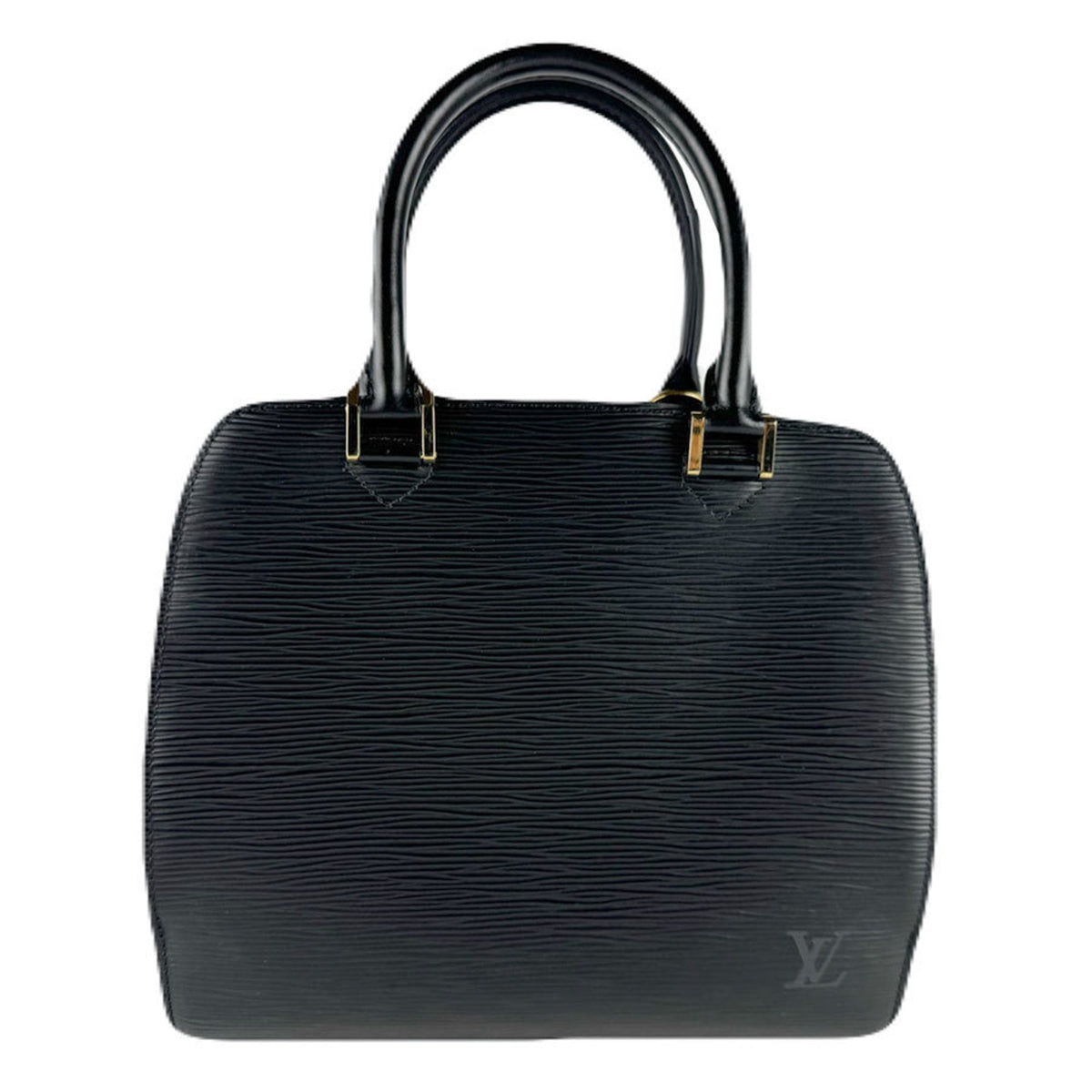 Louis Vuitton Noir Epi Leather Handbag (Pre-Owned)
