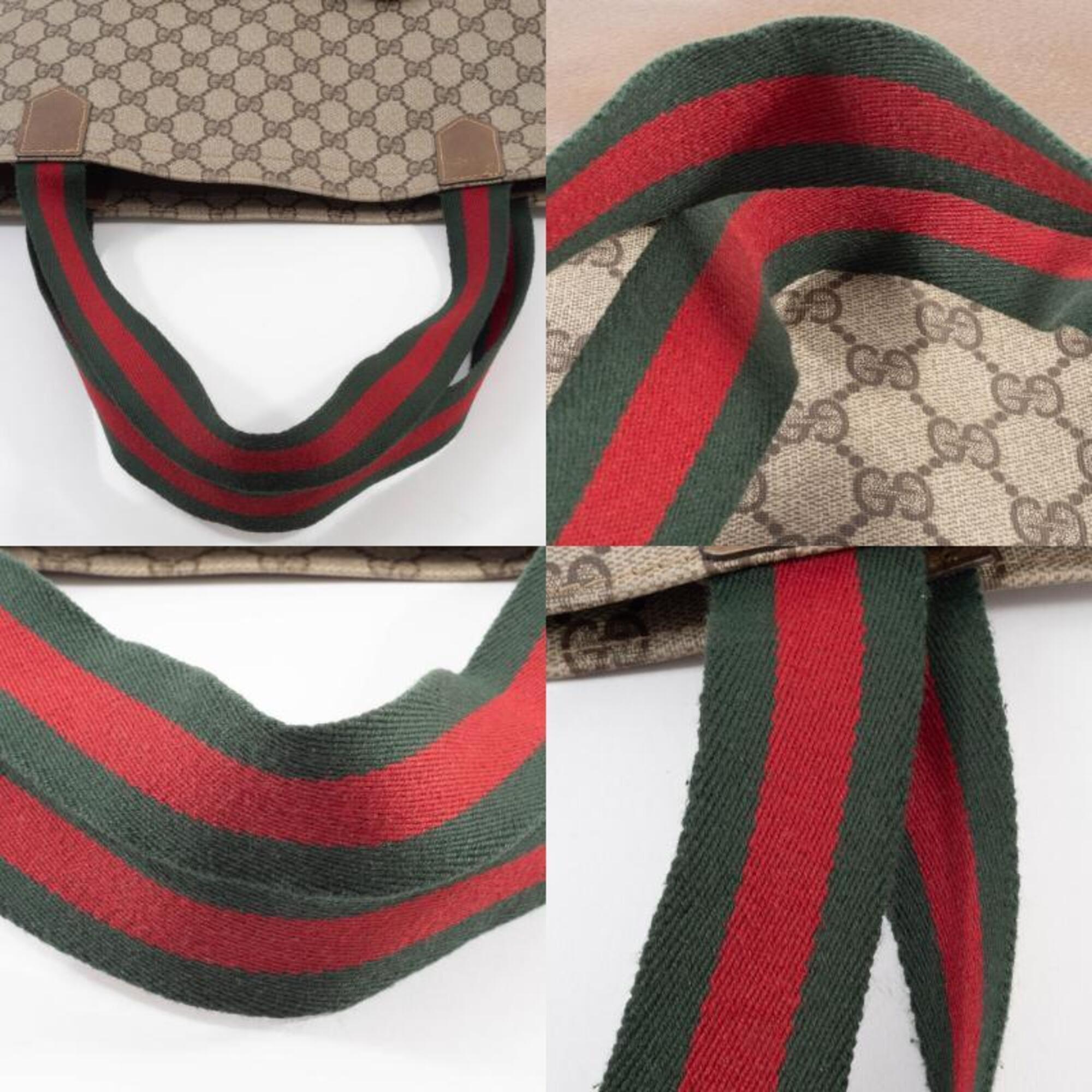 Gucci Brown Leather Tote Bag (Pre-Owned)
