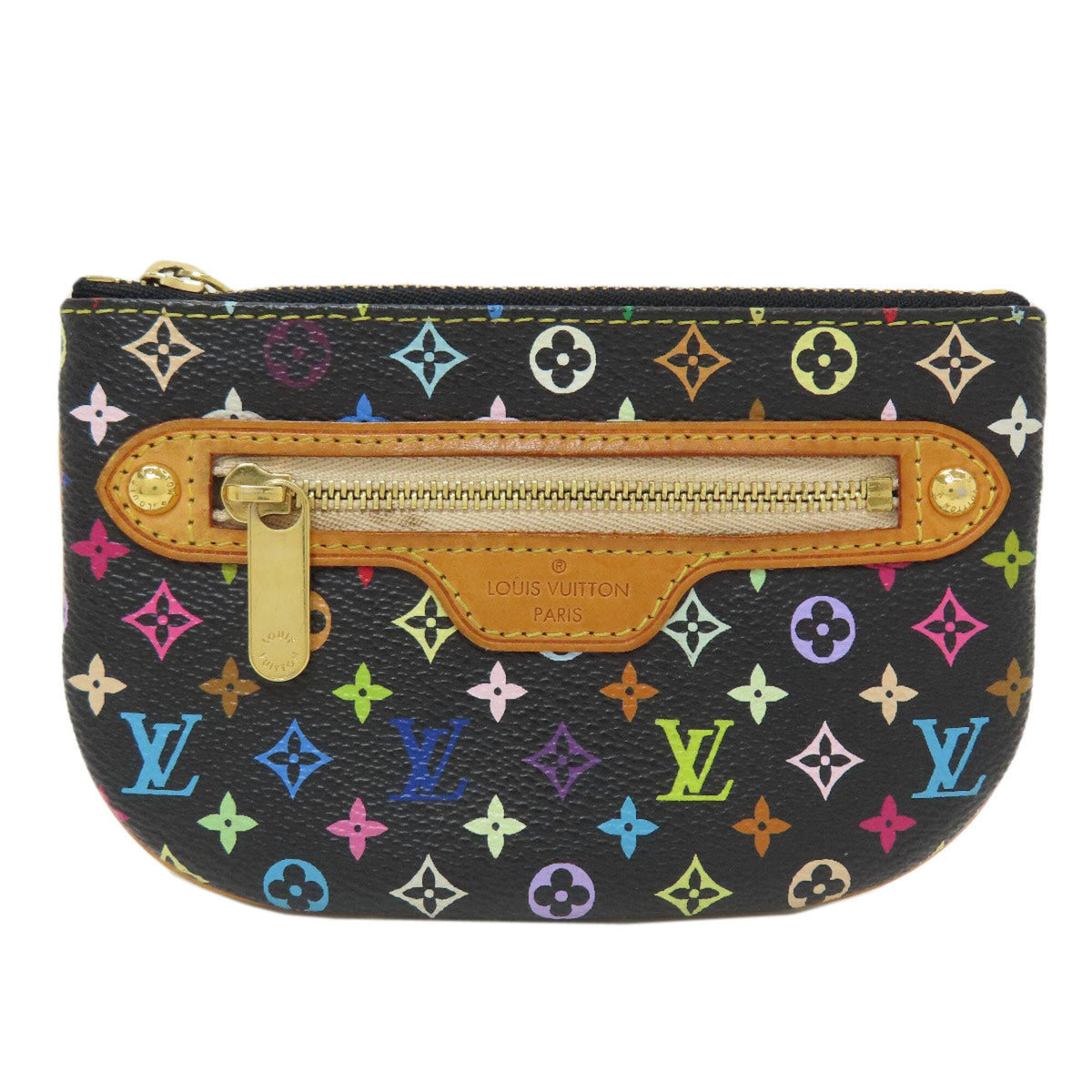 Louis Vuitton Black Multi-Color Monogram Multicolore Pochette (Pre-Owned)