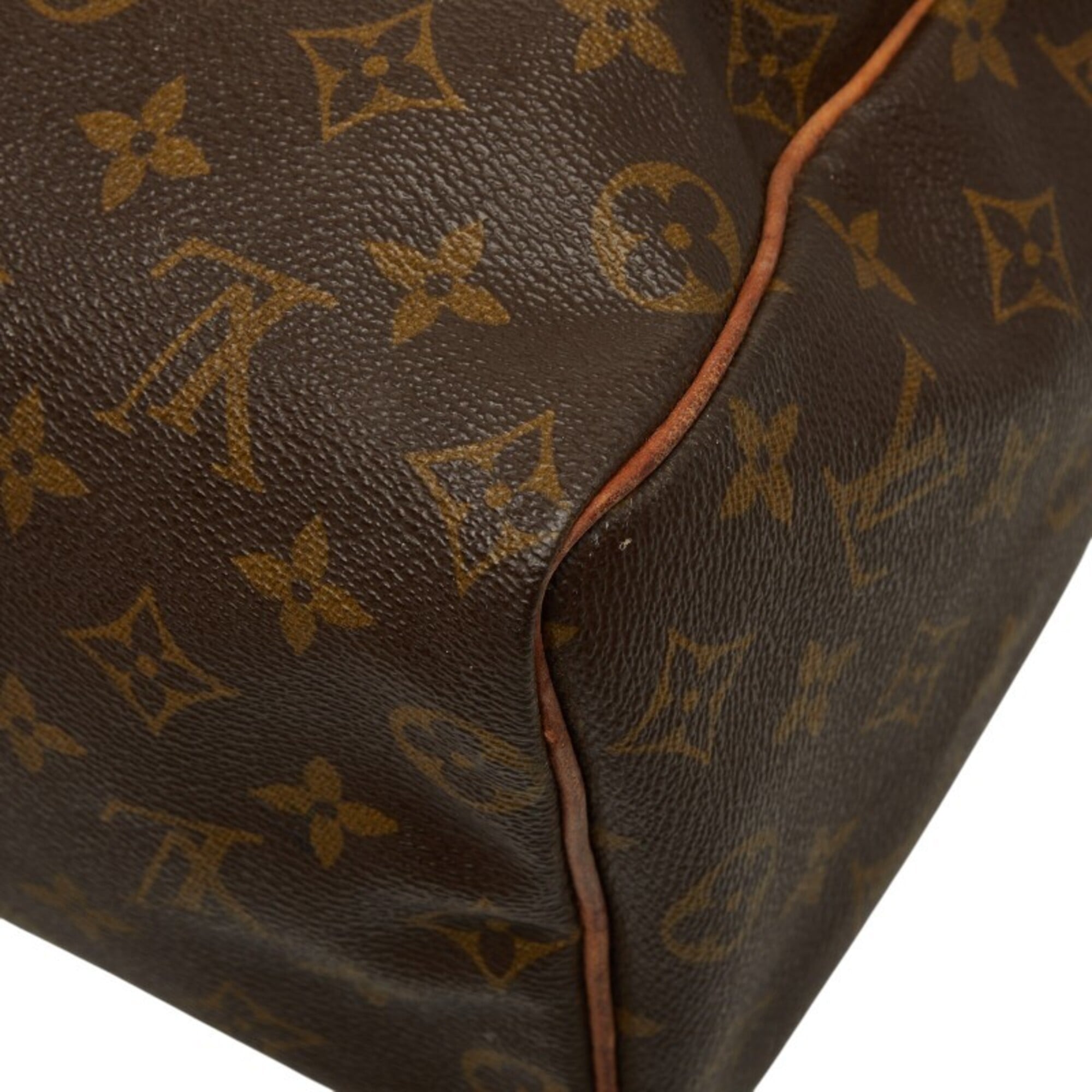 Louis Vuitton Brown Monogram Pvc Leather Handbag (Pre-Owned)