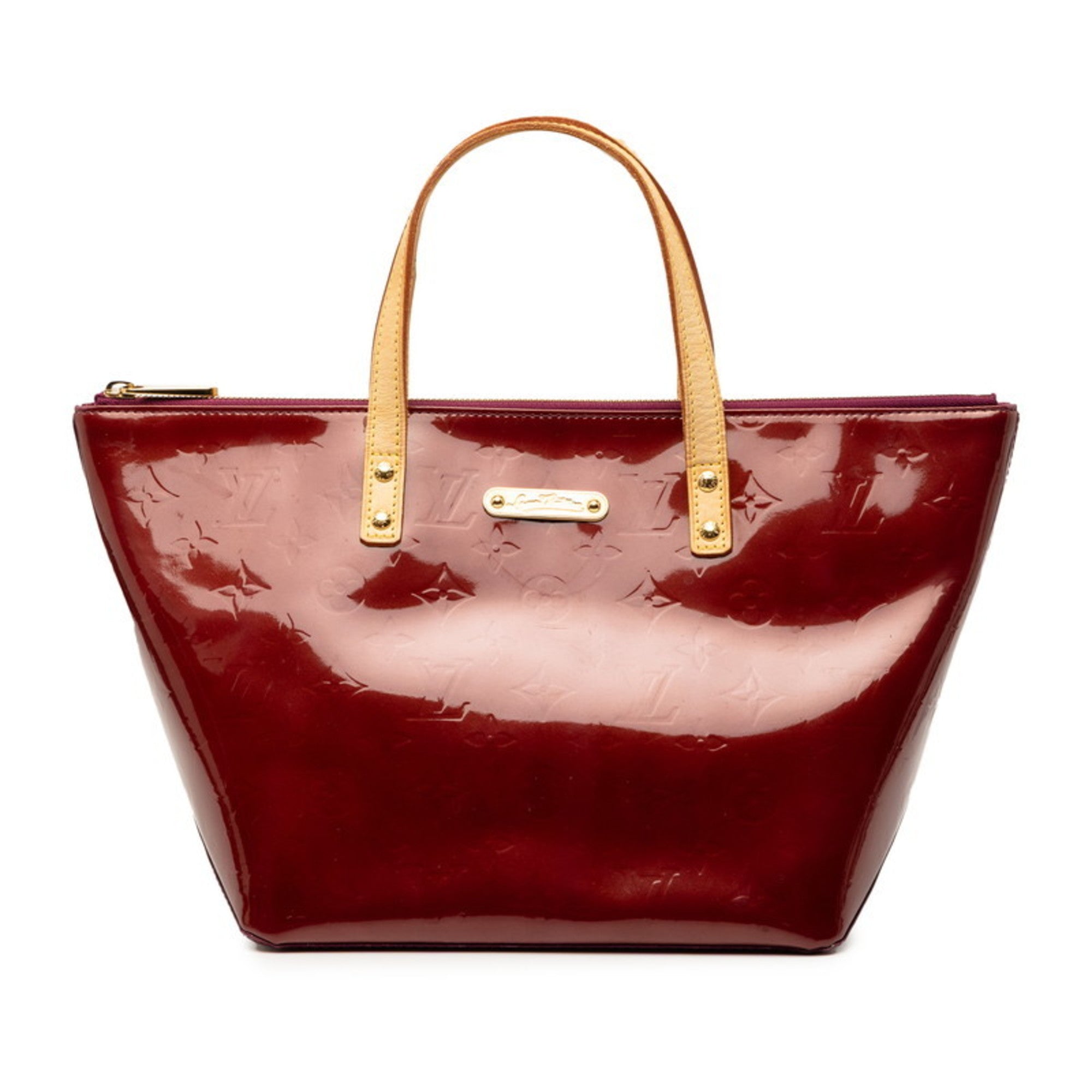 Louis Vuitton Purple Violet Patent Leather Handbag (Pre-Owned)