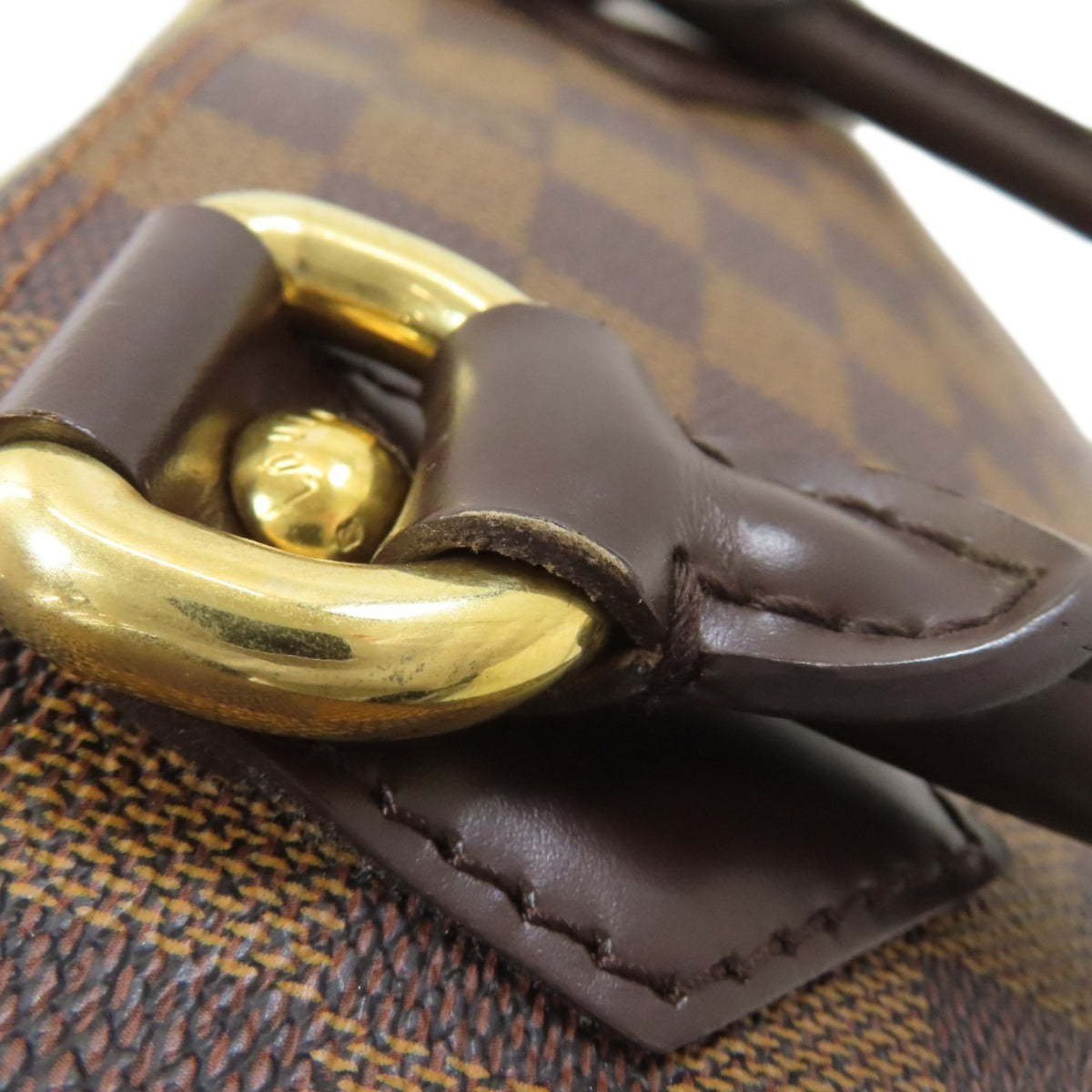 Louis Vuitton Damier Canvas Ebene Damier Canvas Handbag (Pre-Owned)