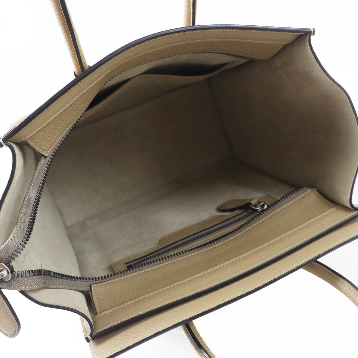 Celine Beige Leather Handbag (Pre-Owned)