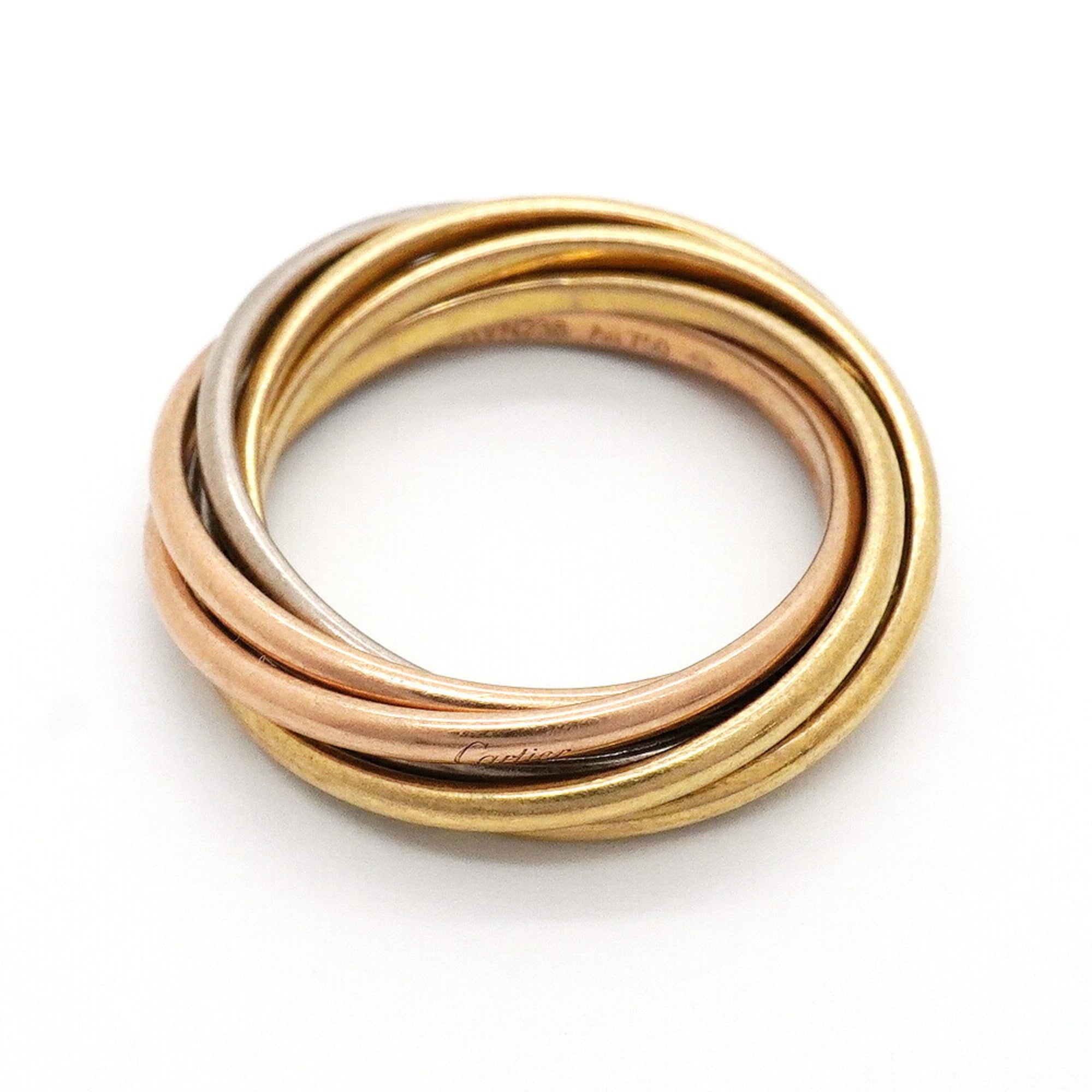 Cartier Yellow Gold (18K) Pink Gold (18K) White Gold (18K) Band Ring (Pre-Owned)