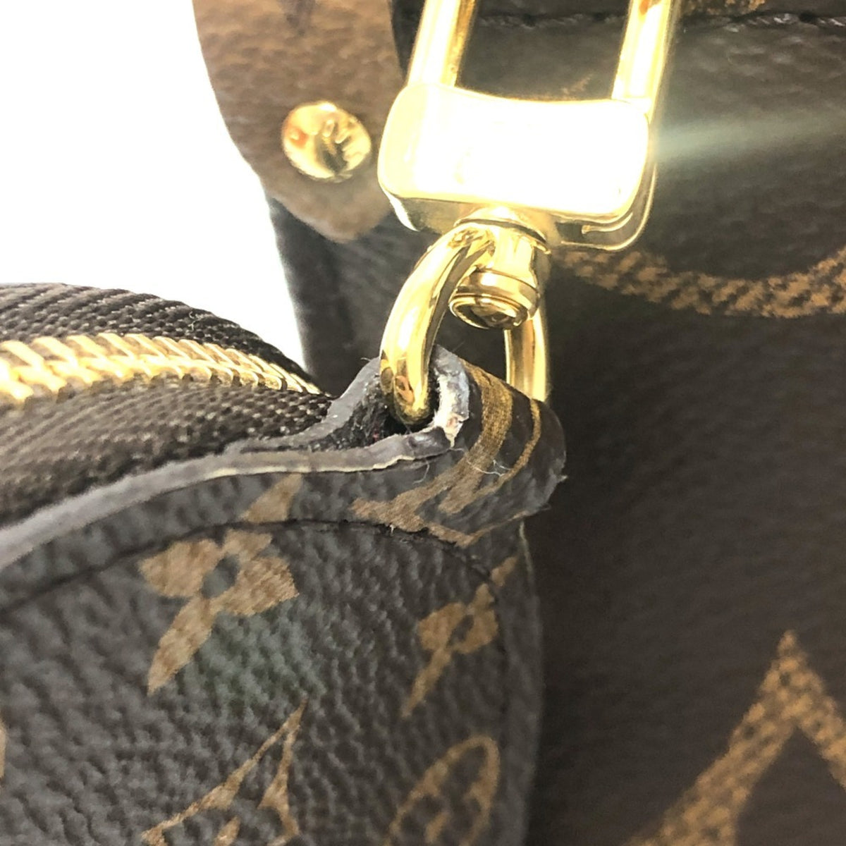 Louis Vuitton Black Monogram Handbag Pochette Pouch Shoulder Bag (Pre-Owned)