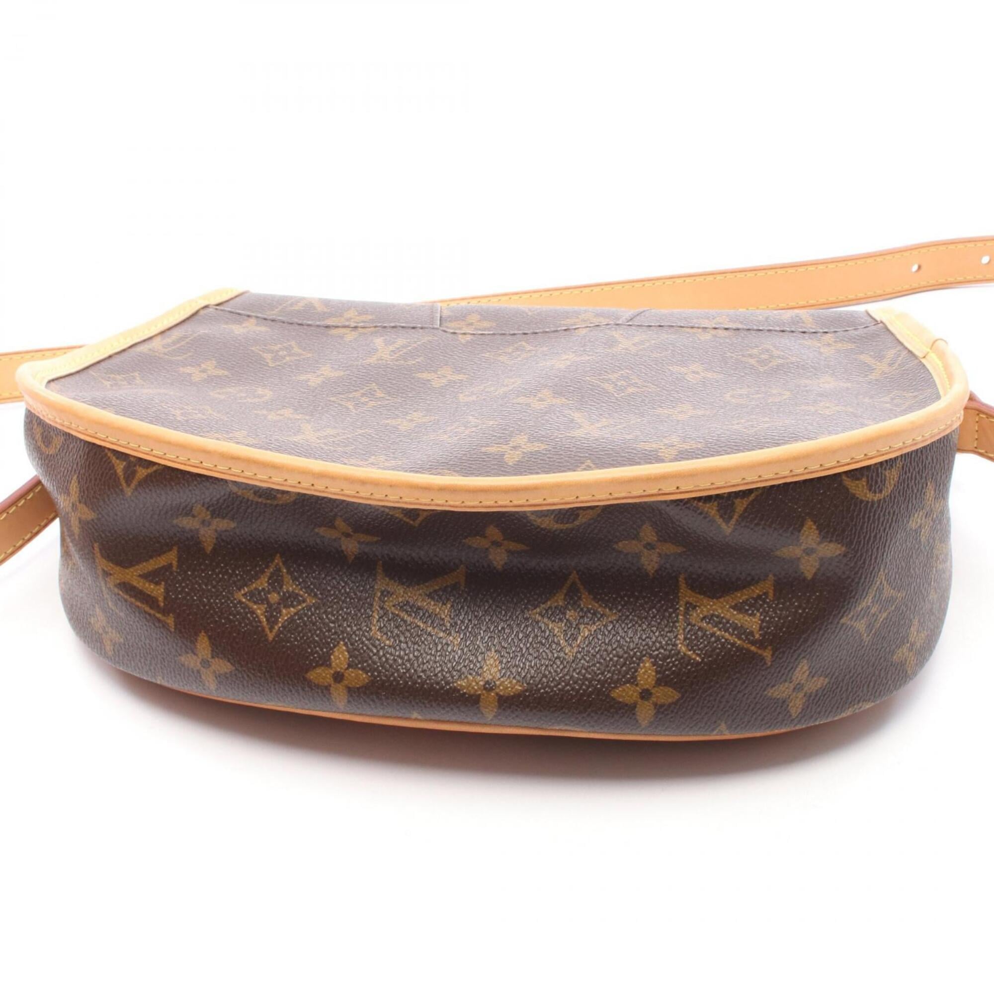 Louis Vuitton Brown Monogram Monogram Leather Shoulder Bag (Pre-Owned)