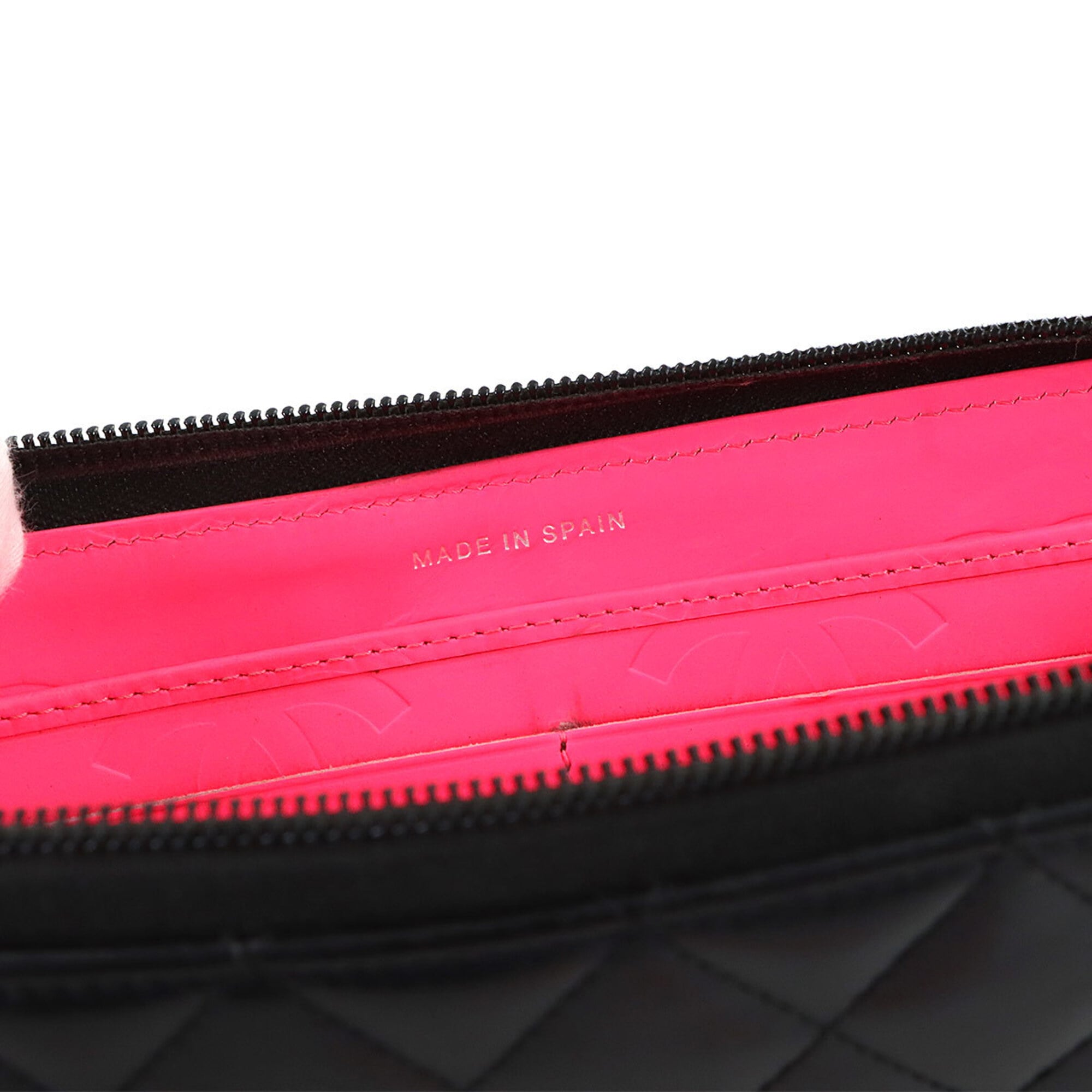 Chanel Black Cambon Ligne Long Wallet (Bi-Fold) (Pre-Owned)