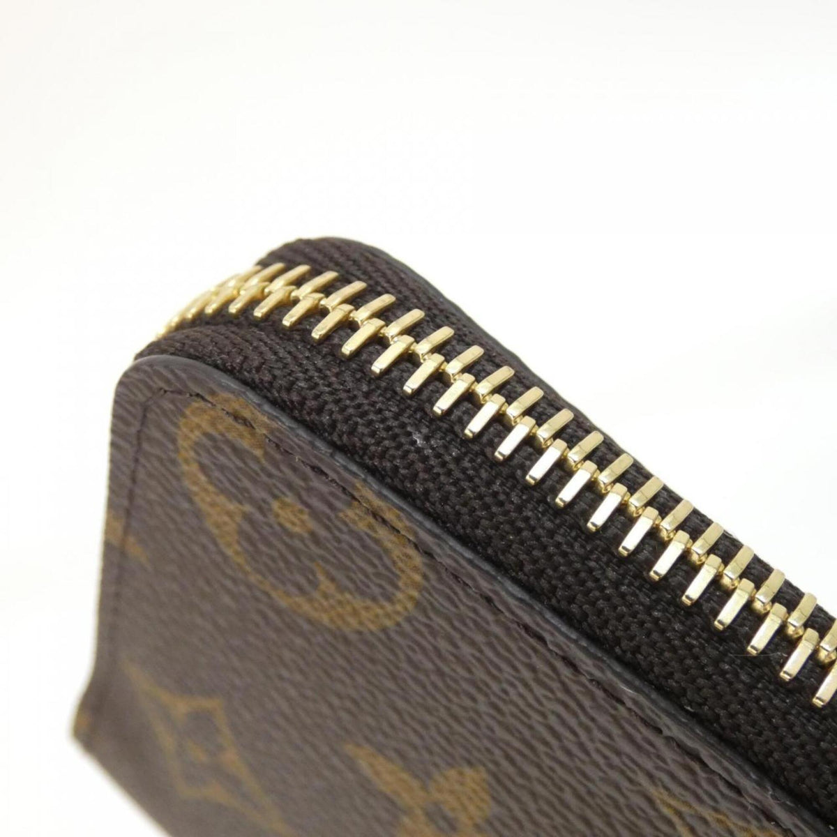Louis Vuitton Monogram Marron Pink Coated Canvas Coin Purse/Coin Case (Pre-Owned)