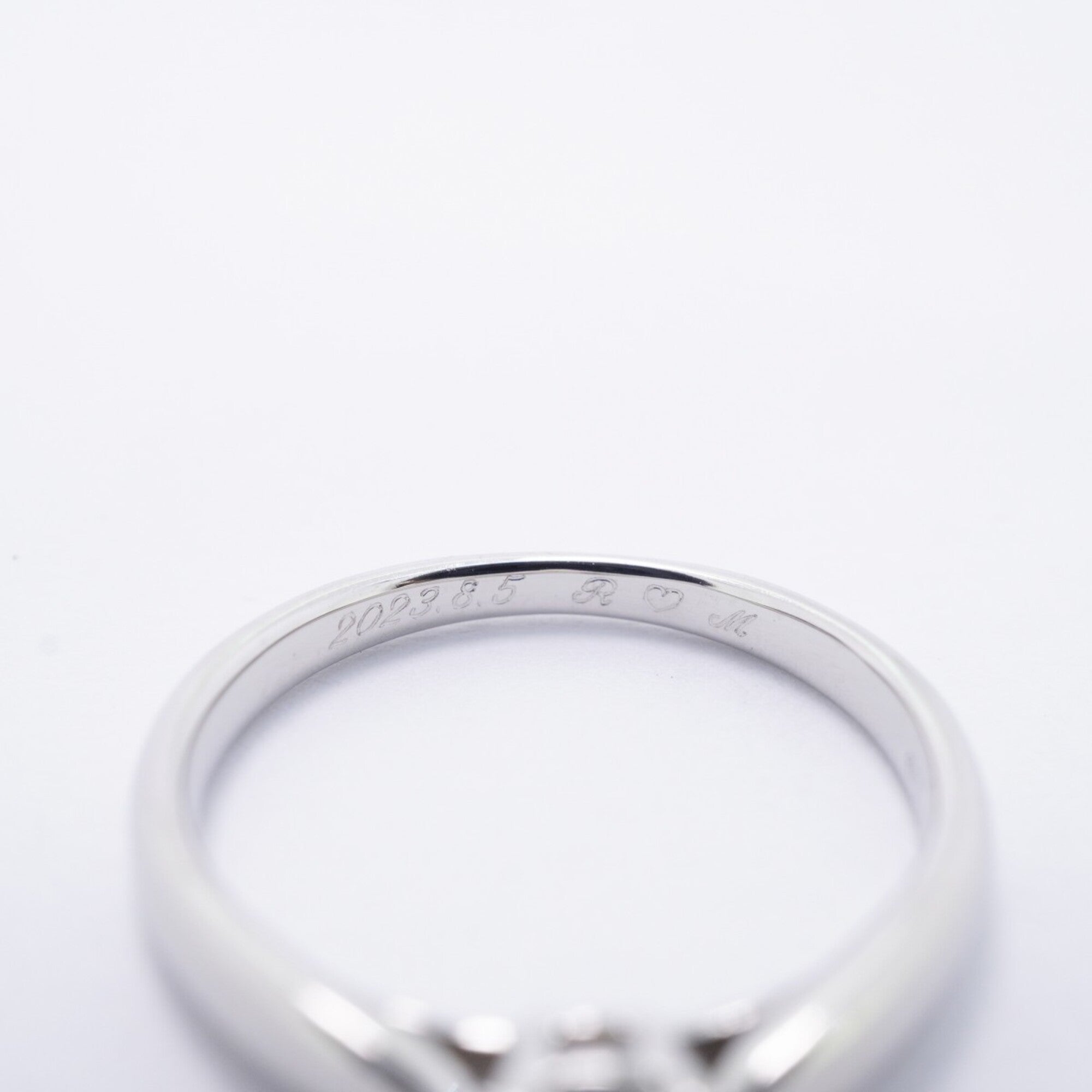 Tiffany Platinum 950 Band Ring (Pre-Owned)