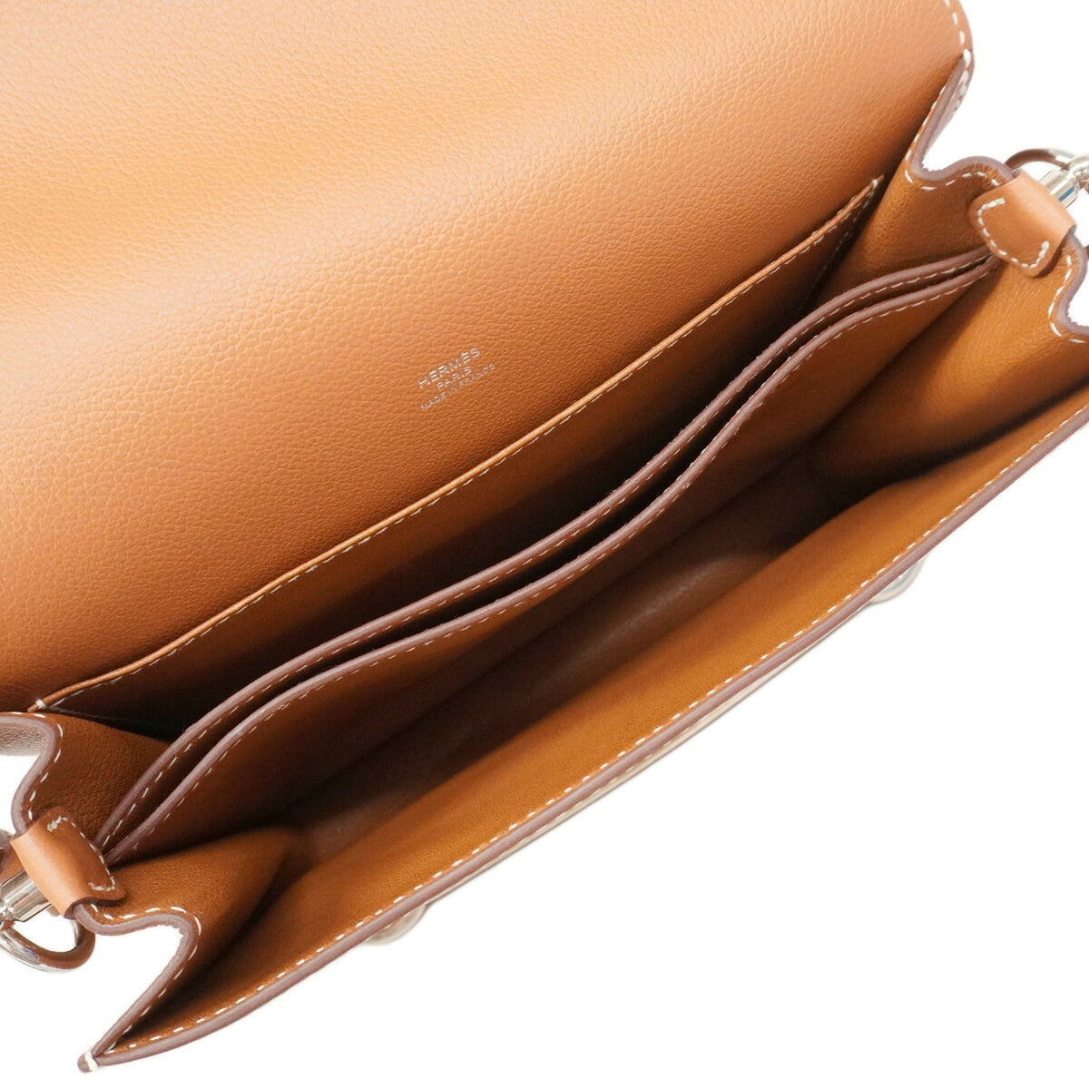 Hermes Gold Shoulder Bag (Pre-Owned)